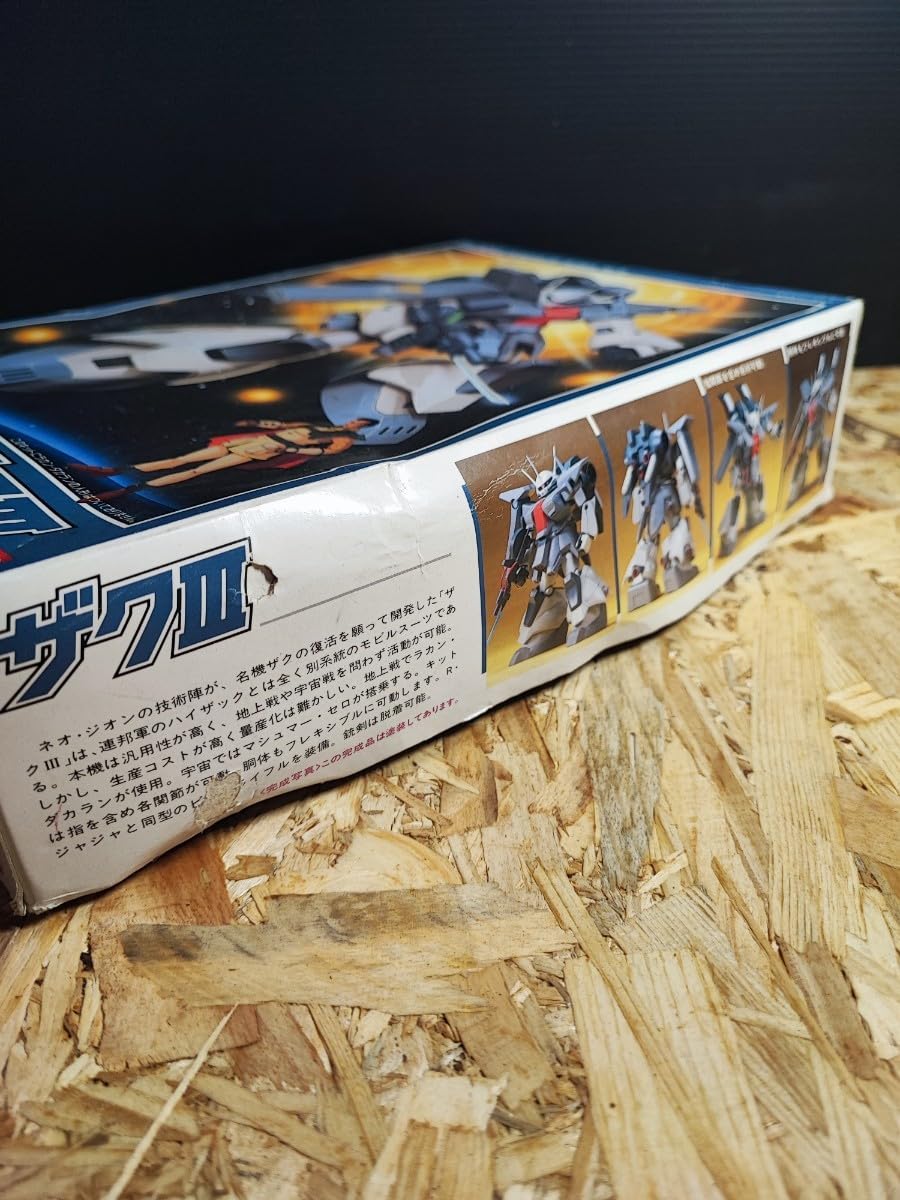 ガンプラ旧キット　6点セット ガンプラ/ザクⅢ（旧キット・AMX-011・1/144）製作（素組み