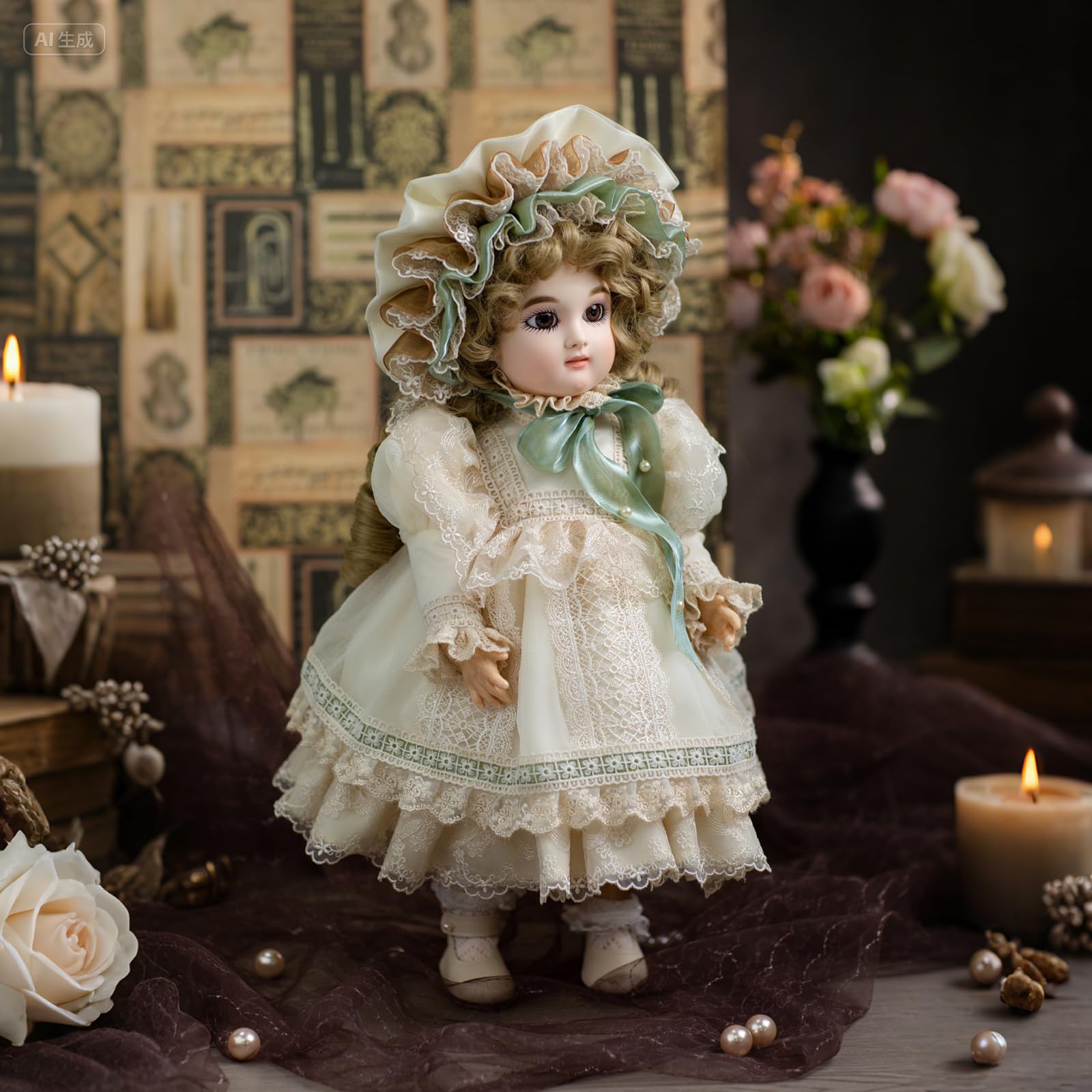 Amazon | Cloveray 16インチ BJD ビスケットドール｜ヴィクトリア風