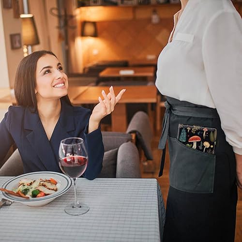Vista 95 de Organizador de libro de servidor, libros de servidor de mariposa azul intermitente para camarera, organizador de libro de camarera de cuero Mariposa