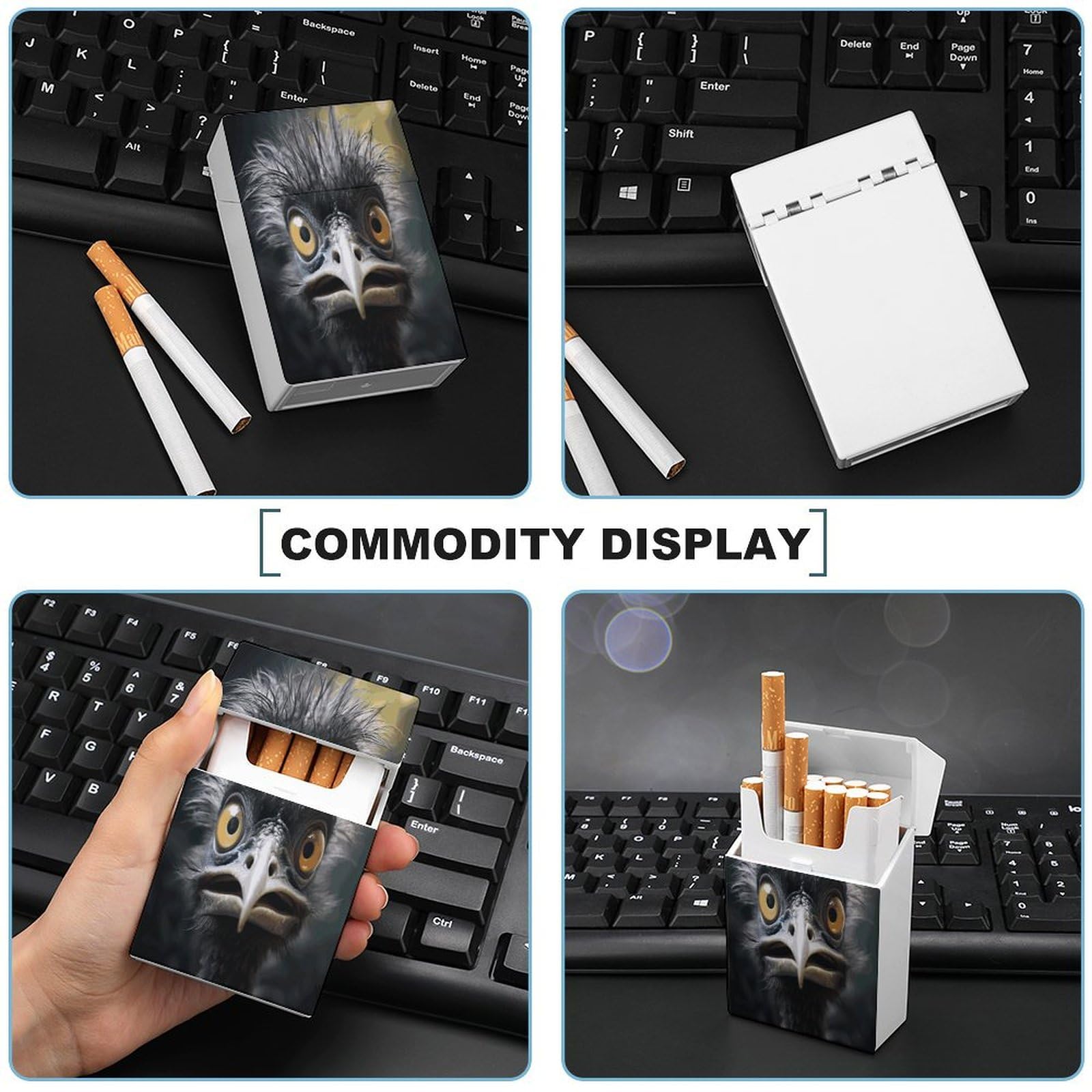 emu brand cigarette case Amazon.com: Airtight Cigarette Dry Box，Emu Printed Waterproof Cigarette Case，Protects  Cigarettes from Water, Great for Outdoor Adventures : Health & Household