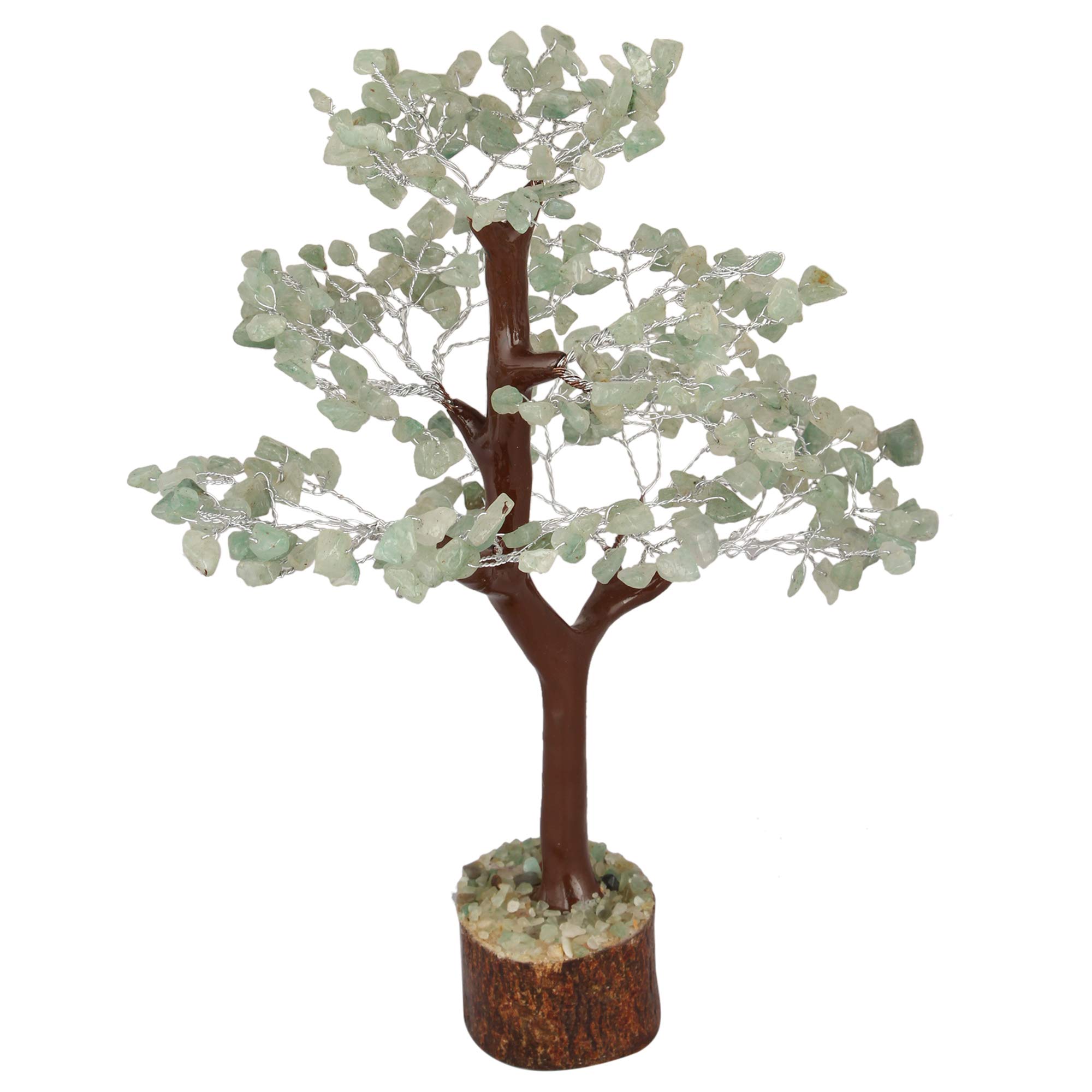 YATHABIGreen Jade - Crystal Tree - Jade Stone - Chakra Tree of Life Decor - Jade Stone Bonsai Tree - Feng Shui Decor - Spiritual Tree - Crystal Gift - Good Luck - Crystal Money Tree