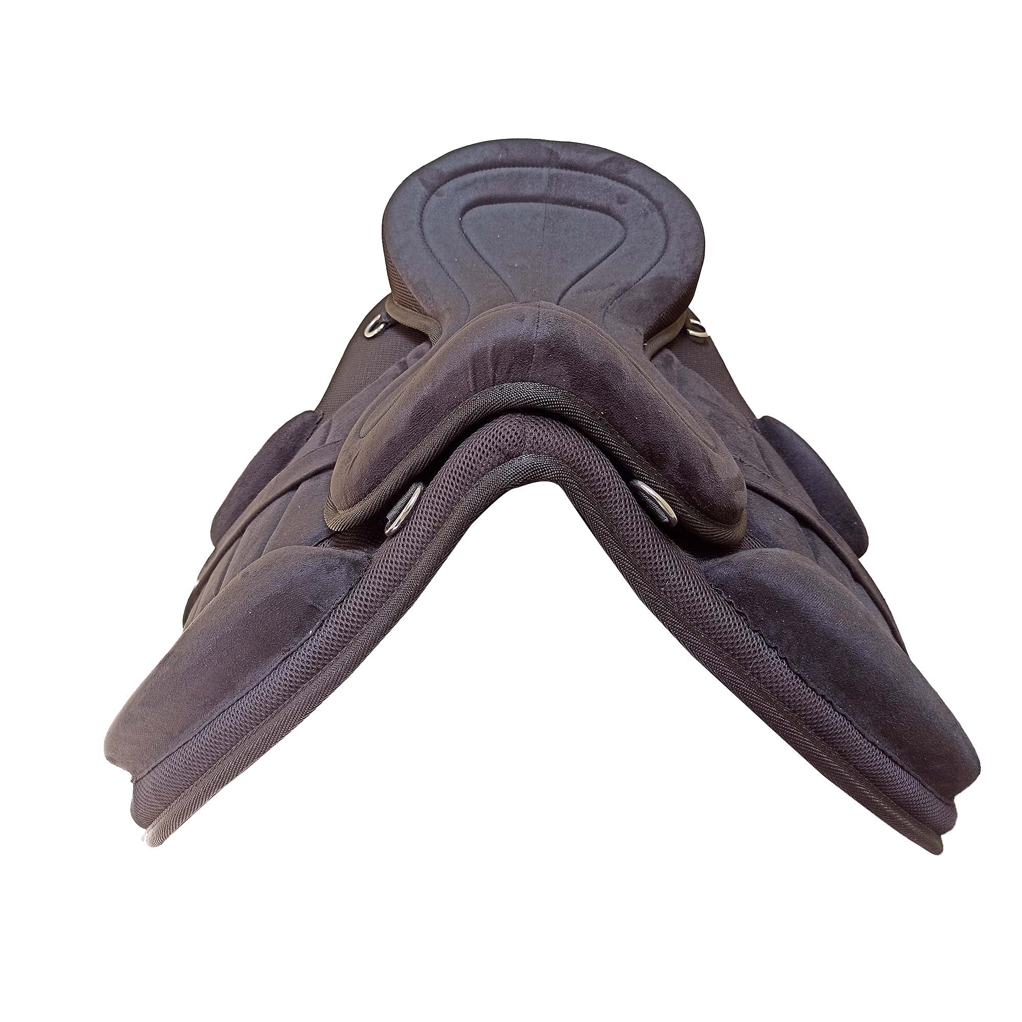 Freemax - Silla de montar a caballo de uso general, tamaño de 30,4 a 45,7 cm, marrón, 14 Inches Seat