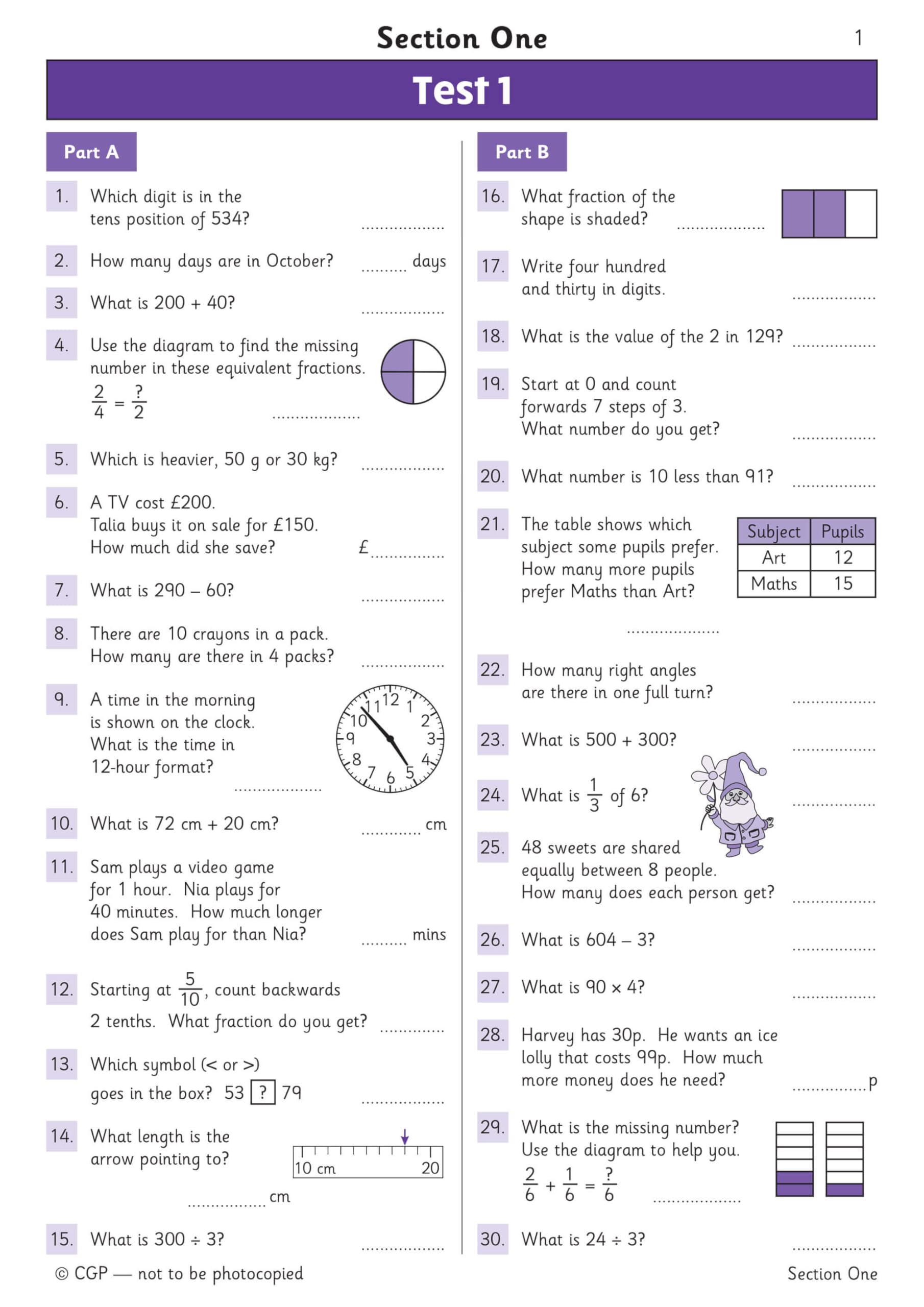 KS2 Maths Year 3 Mental Arithmetic Targeted Question Book (includes Online Answers & Audio Tests)
