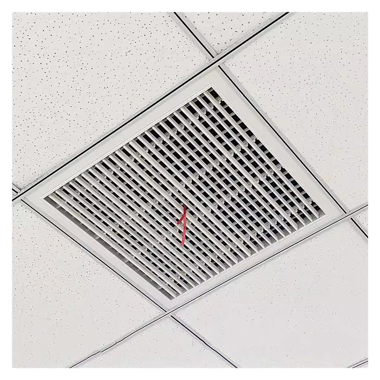Griglia di Ventilazione Griglia Di Sfiato de'aria Di Ritorno Del Soffitto, Copertura Di Ventilazione Di Ricambio Quadrata Per Scarico, Coperture Della Griglia Della Persiana Di Sfiato de'aria(1 pcs,12