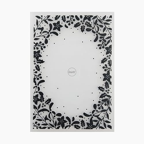 Vista 24 de DzIxY Fondo de línea Carpetas de grabación en relieve de plástico para tarjetas que hacen suministros DIY papel 3D plantillas álbum manualidades