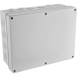 Caja De Distribucion Electrica Plastica Debflex 718080 - Caja de derivación (IP55, 310 x 240 x 120 mm), color gris