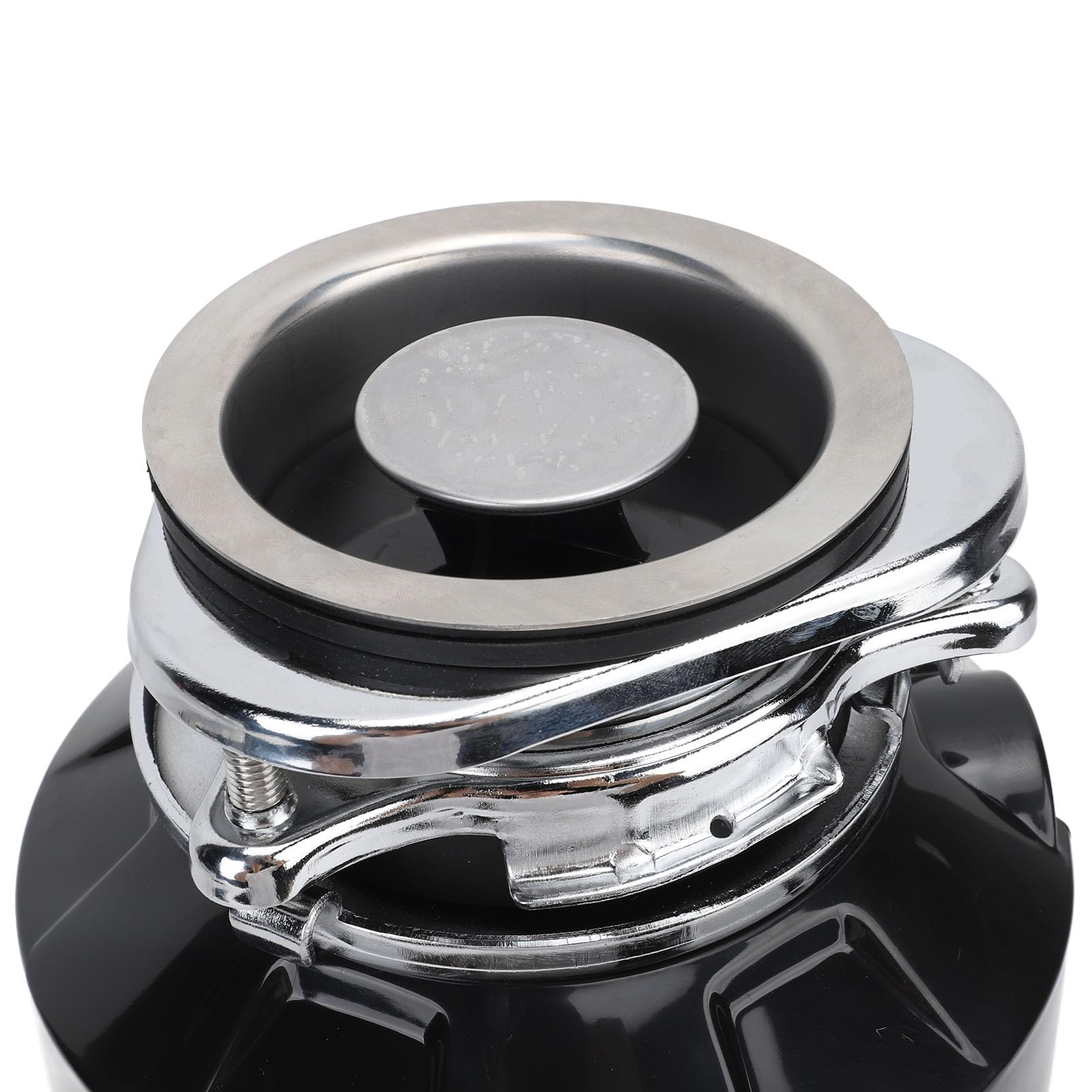 Fdit Triturador de Residuos de Acero Inoxidable 630W 2800RPM 6.3x12.6in Funcionamiento Silencioso para Fregadero de Cocina