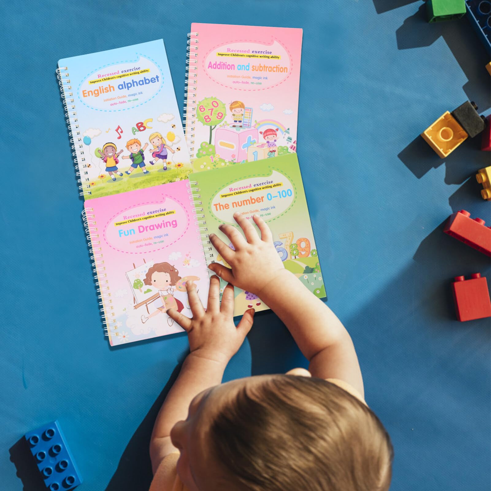 Livre D'écriture Rainurée 1 Set, Papier et Fer, Entraînement