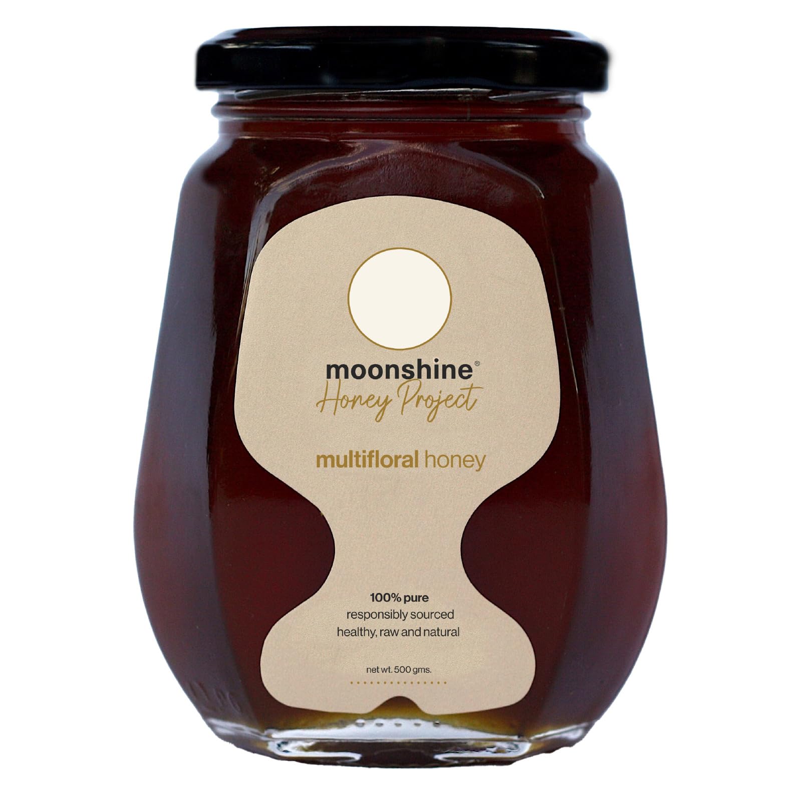 MOONSHINE Pure Unpasteurized Multifloral Honey 500g | Caramel, Floral Notes | Amber Color (B0DCGB3FMD) Amazon Price History, Amazon Price Tracker