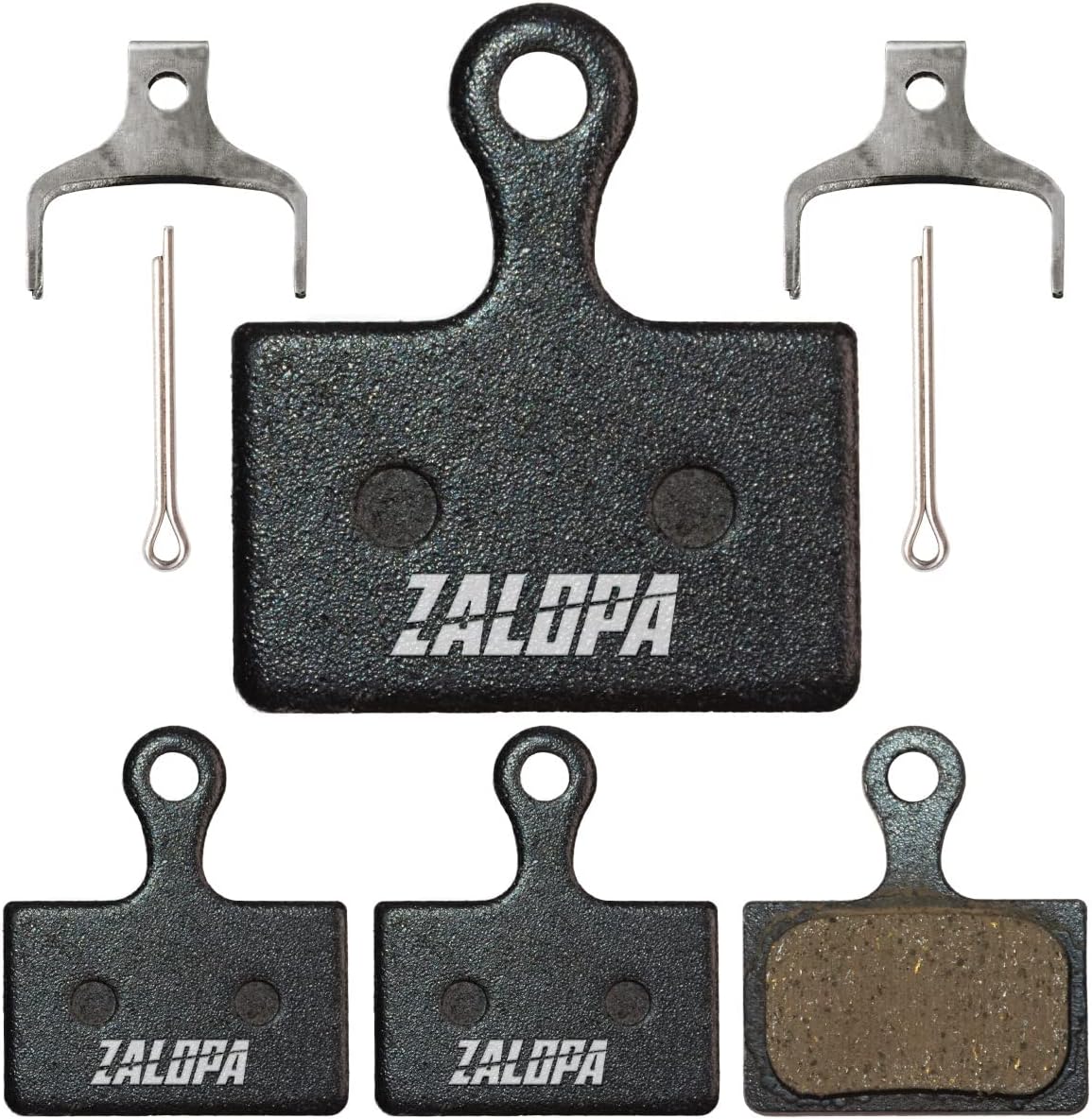 Brake Pads for Shimano Artegra Disc Brake Pads K02Ti K03Ti K04S MX K04Ti BR R8070 F,DEORE XT M8100 Series, TIAGRA 4700 Series METREA U5000 Series, 2 Pairs S38