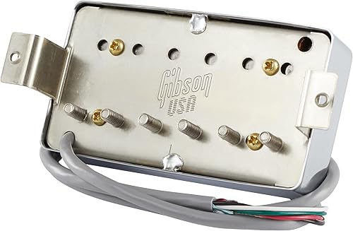 Miniatura 2 de Gibson 498T Hot Alnico Treble Humbucker Pastilla, Cromo