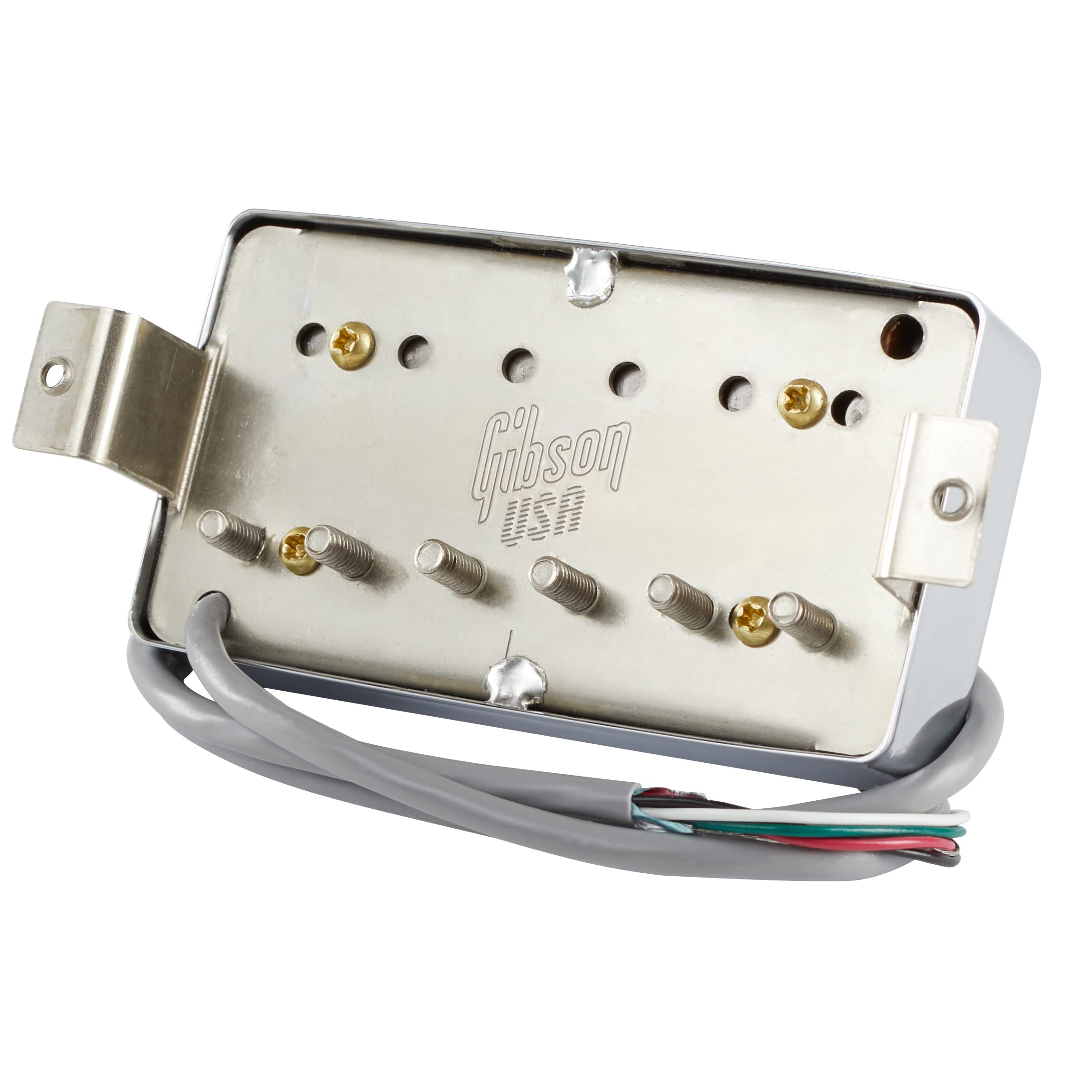 Gibson 498T Hot Alnico Treble Humbucker Pickup, Chrome