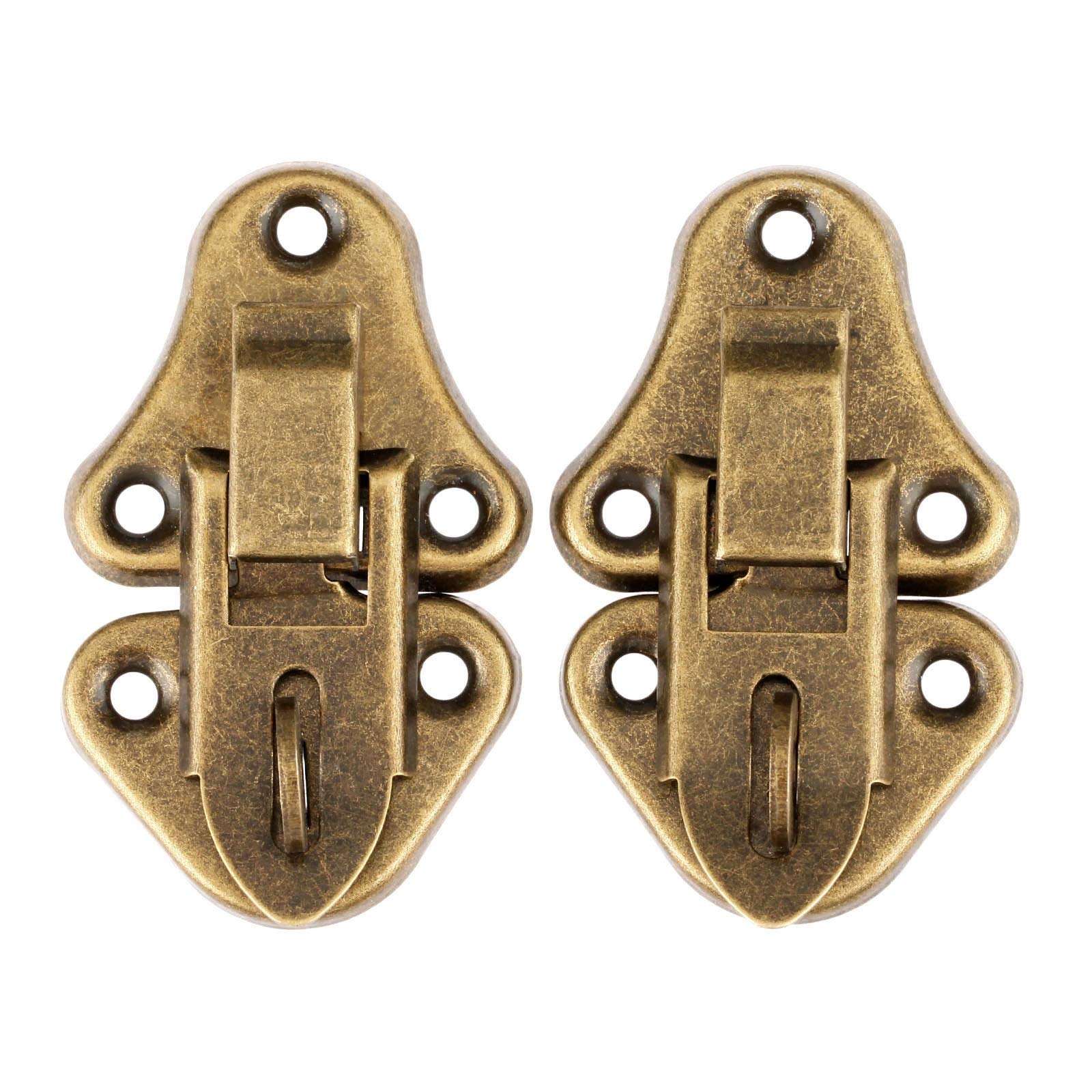 Catch， Pack of 2 Box Latch Hasp 55x33mm