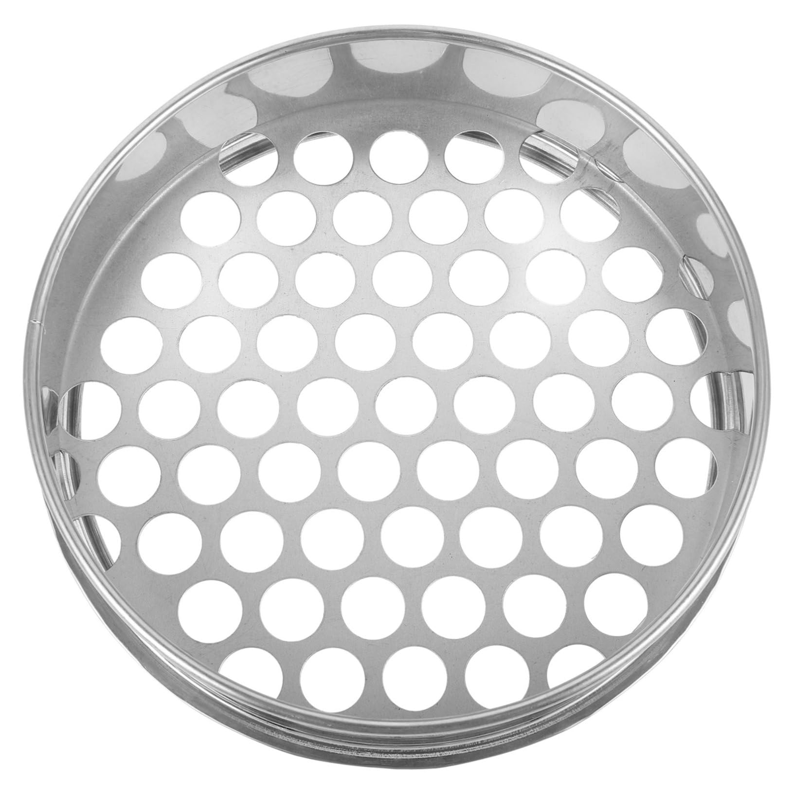 SOLUSTRE Blueberry Sifters Round Hole Mesh Sieve Home Soil Sieve Pearl Sifter Stainless Steel