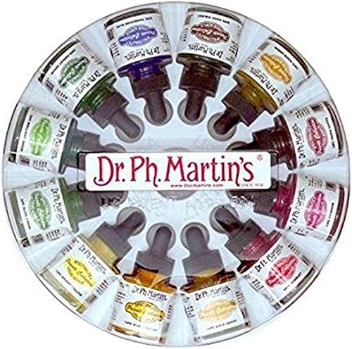 Dr. Ph. Martin's 800956-XXX Spectralite Private Collection Botellas de acrílico líquido, 1.0 onzas, juego de 12 (juego 2)