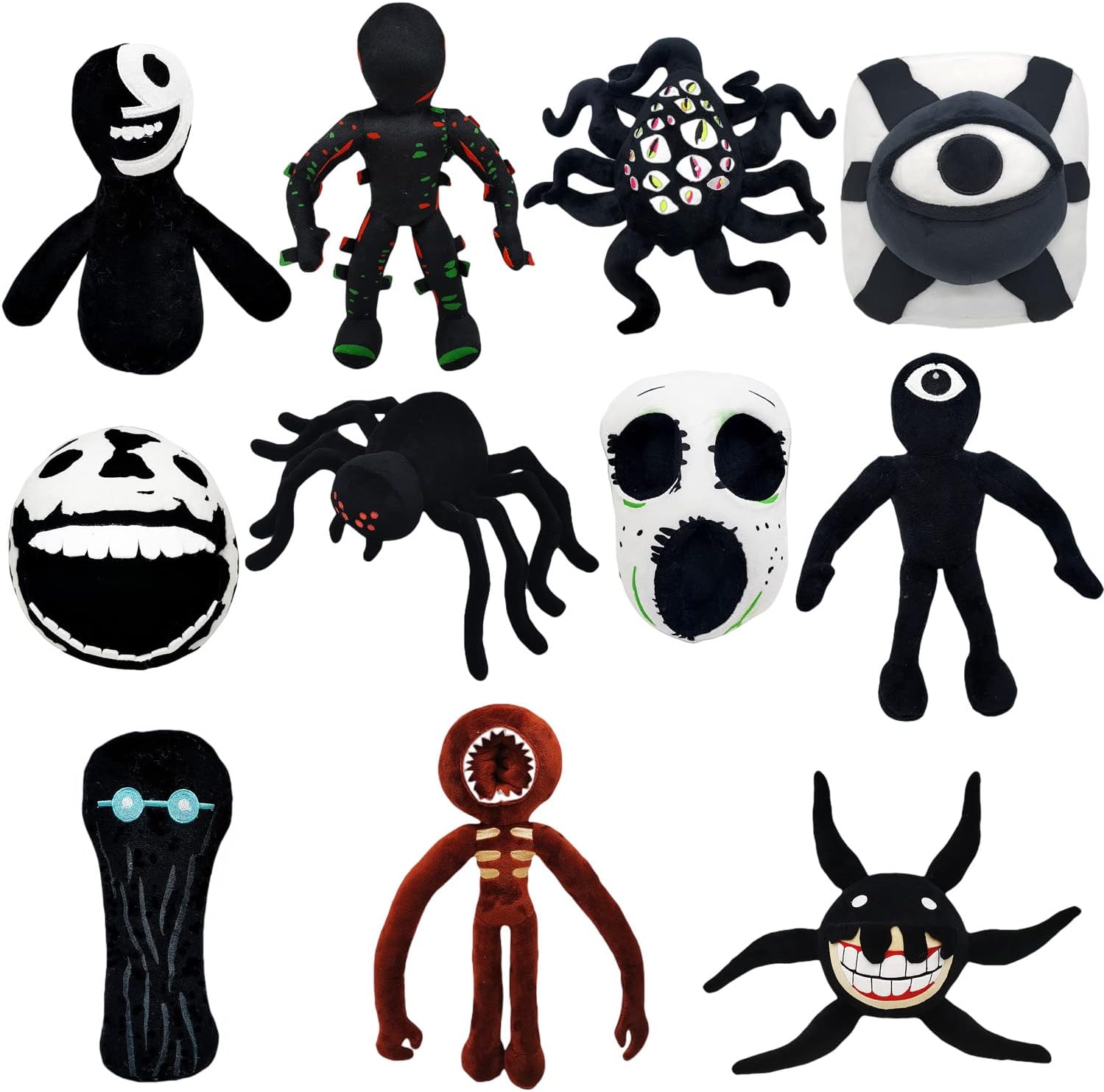 Bemmer Doors Plush, Monster Horror Doors Game ,Eleven Doors