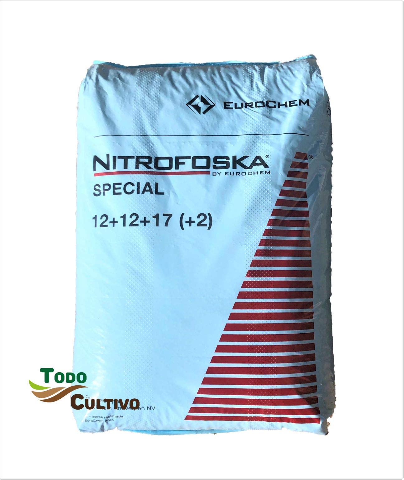 Nitrofoska Special. Abono granulado con microelementos para viña, parrales y huerta 12-12-17 (2) mg. Saco de 25 kg. Con magnesio, azufre y boro, nutrientes esenciales para la vid..