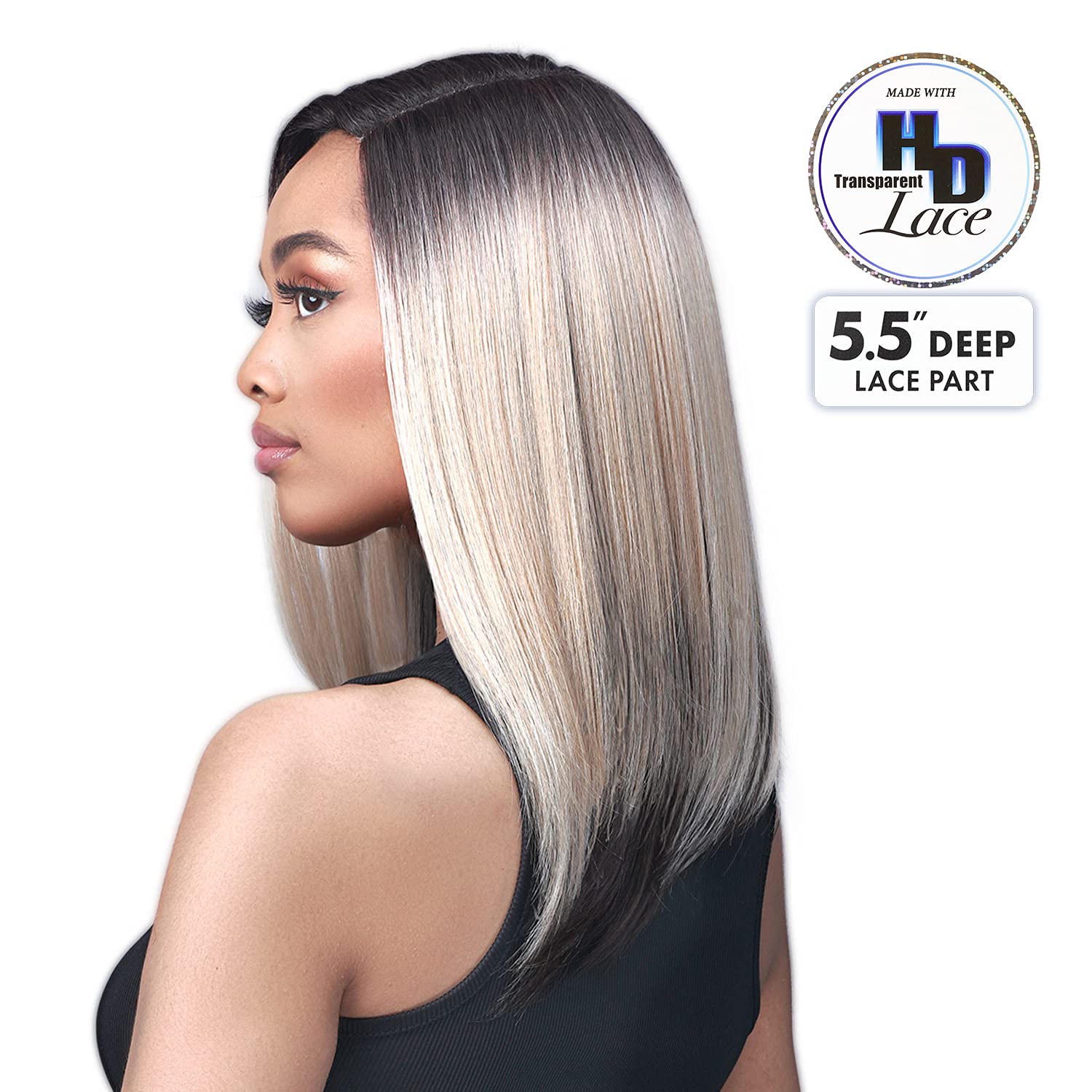 BOBBI BOSS Lace Front Wig❤️?? Amazon.com : BOBBI BOSS Premium Synthetic Lace Front Wig  main image 3