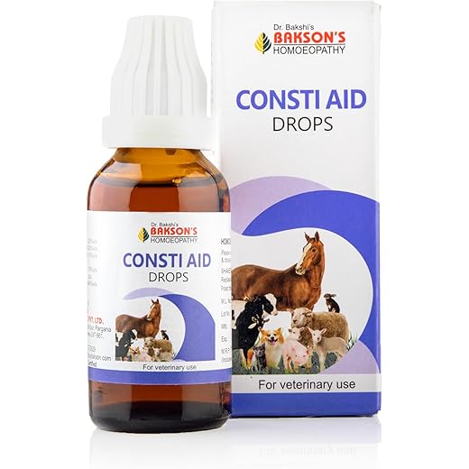 Bakson Consti-Aid Drops - Pet Constipation Relief 30ml