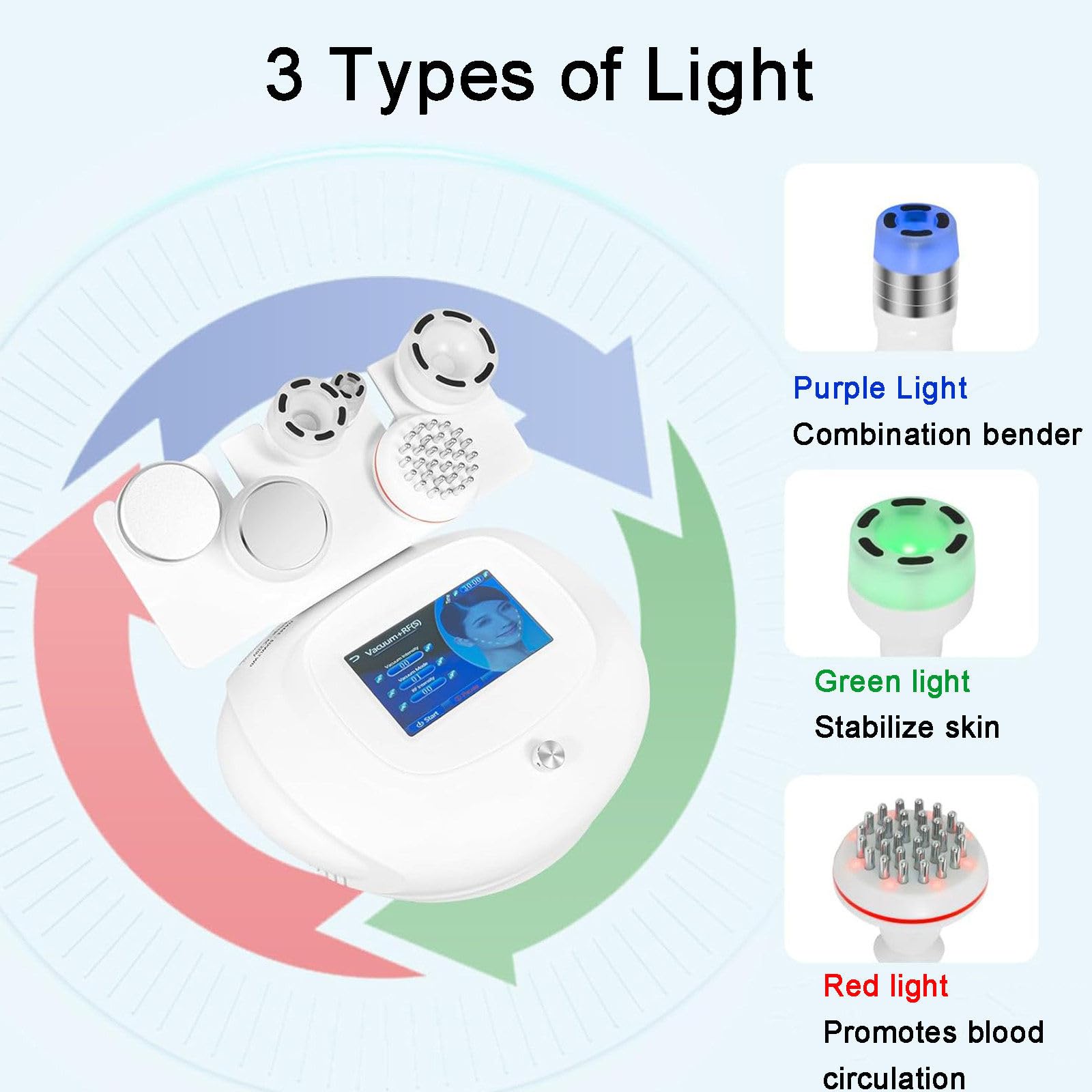 Máquina De Liposucción Liposucción Cavitación Celulitis Slimming 80k Grasa Quema RF Radiofrecuencia Máquina para Salones De Belleza, Salones De Masajes, Tiendas De Raspado