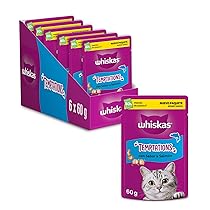 Whiskas Temptations con Salmone 6x60g
