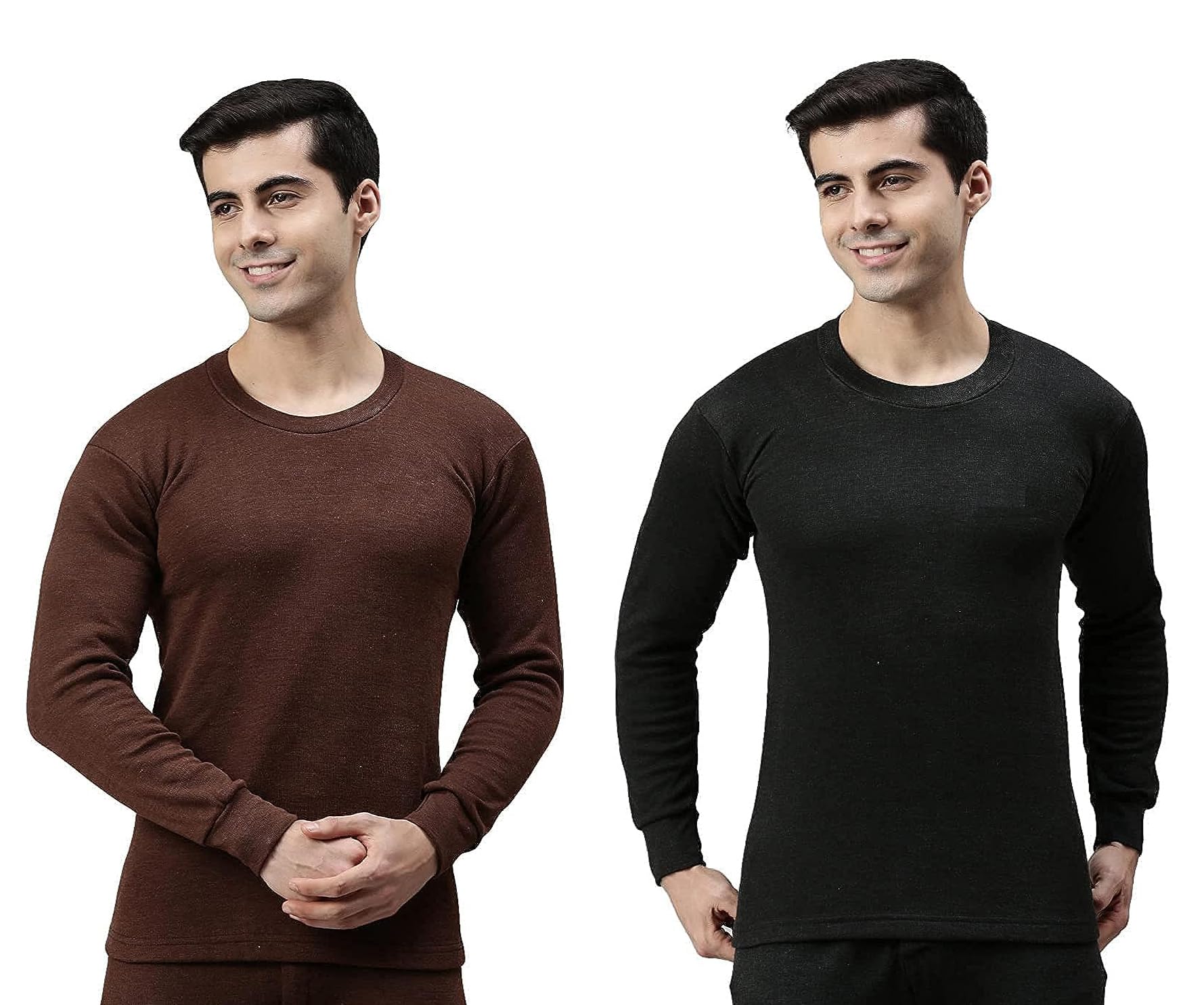aivira 2 Mens Winter Thermal TOP Warm Round Neck Inner Style 6-picture-50