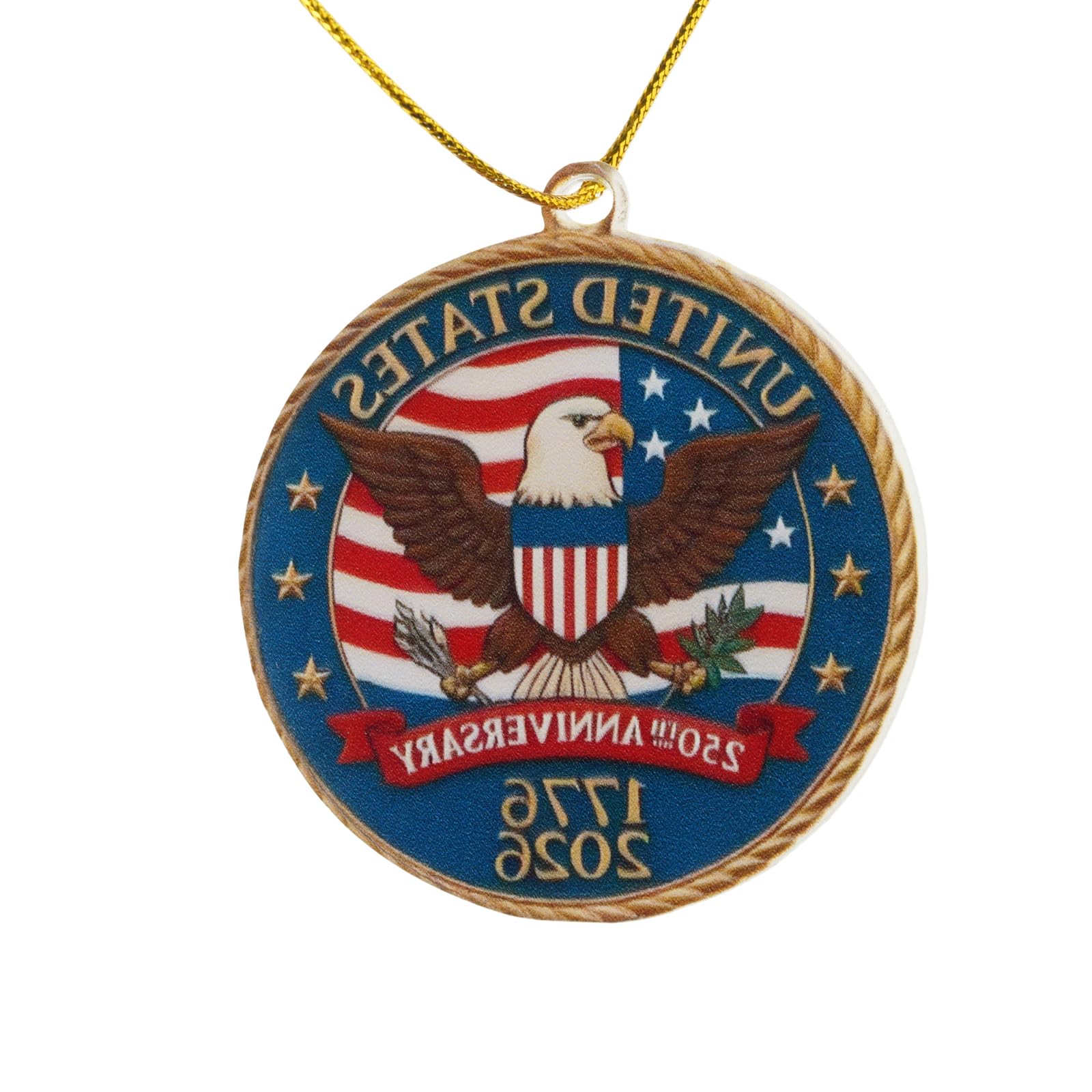 Yhplxyuus Handcrafted Collectible Bells Decoration Celebrating 250 Years Independence Festival Home Accent Ornament Commemorative Bells Ornament