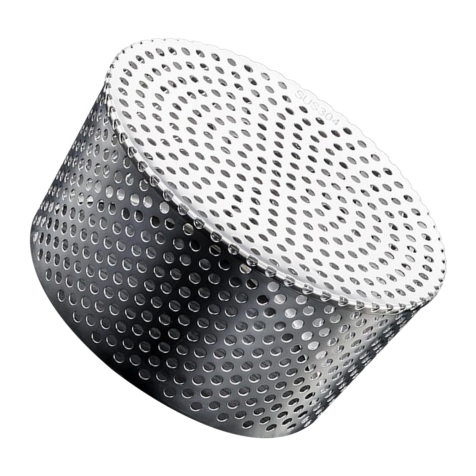 Filtre de descente de gouttière inox crépine anti-feuilles et débris pour toit