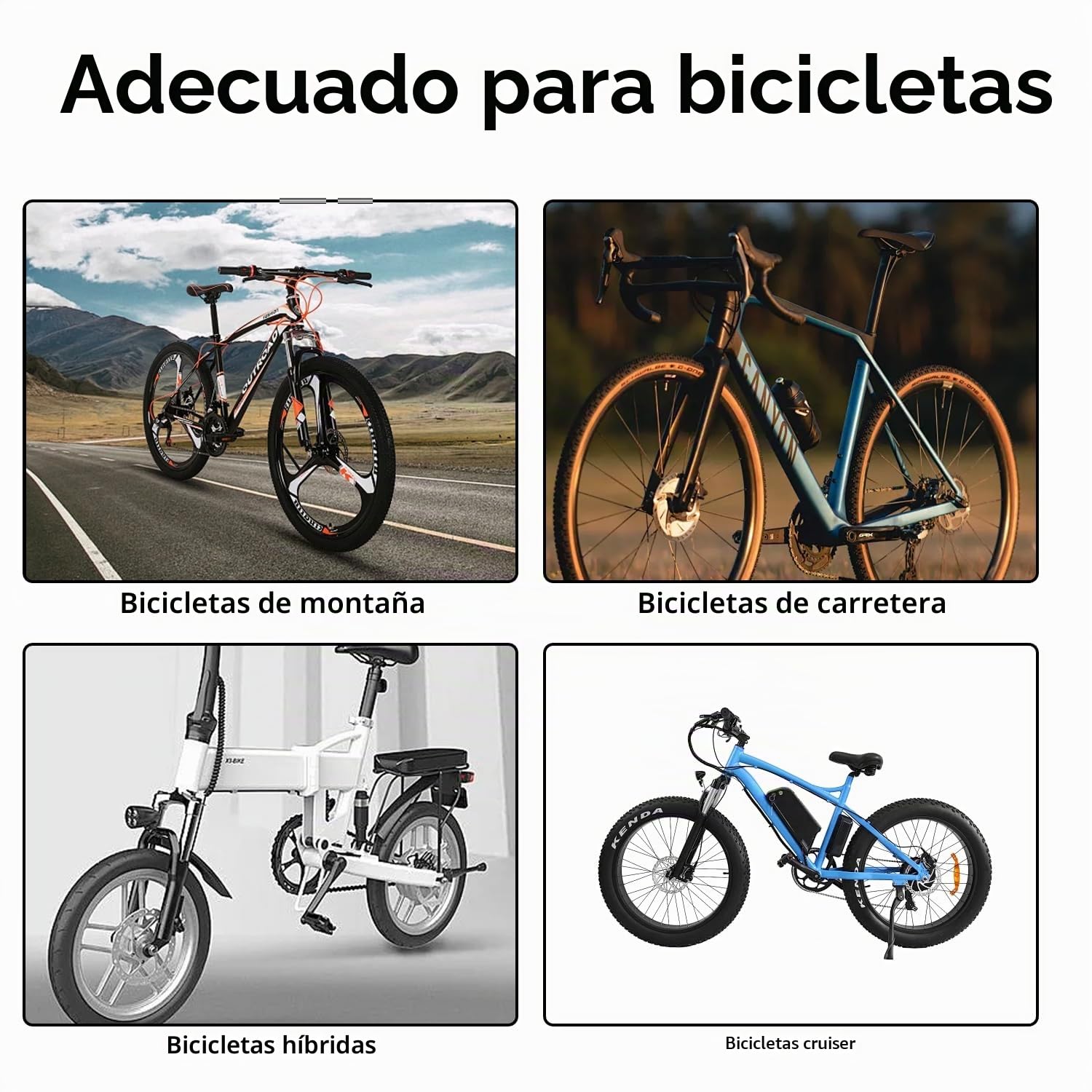 Asiento de bicicleta para niños delantero con accesorio para manillar, asiento de bicicleta para niños de 2 a 5 años, asiento de bicicleta desmontable para niños de ciclismo de montaña (hasta 48