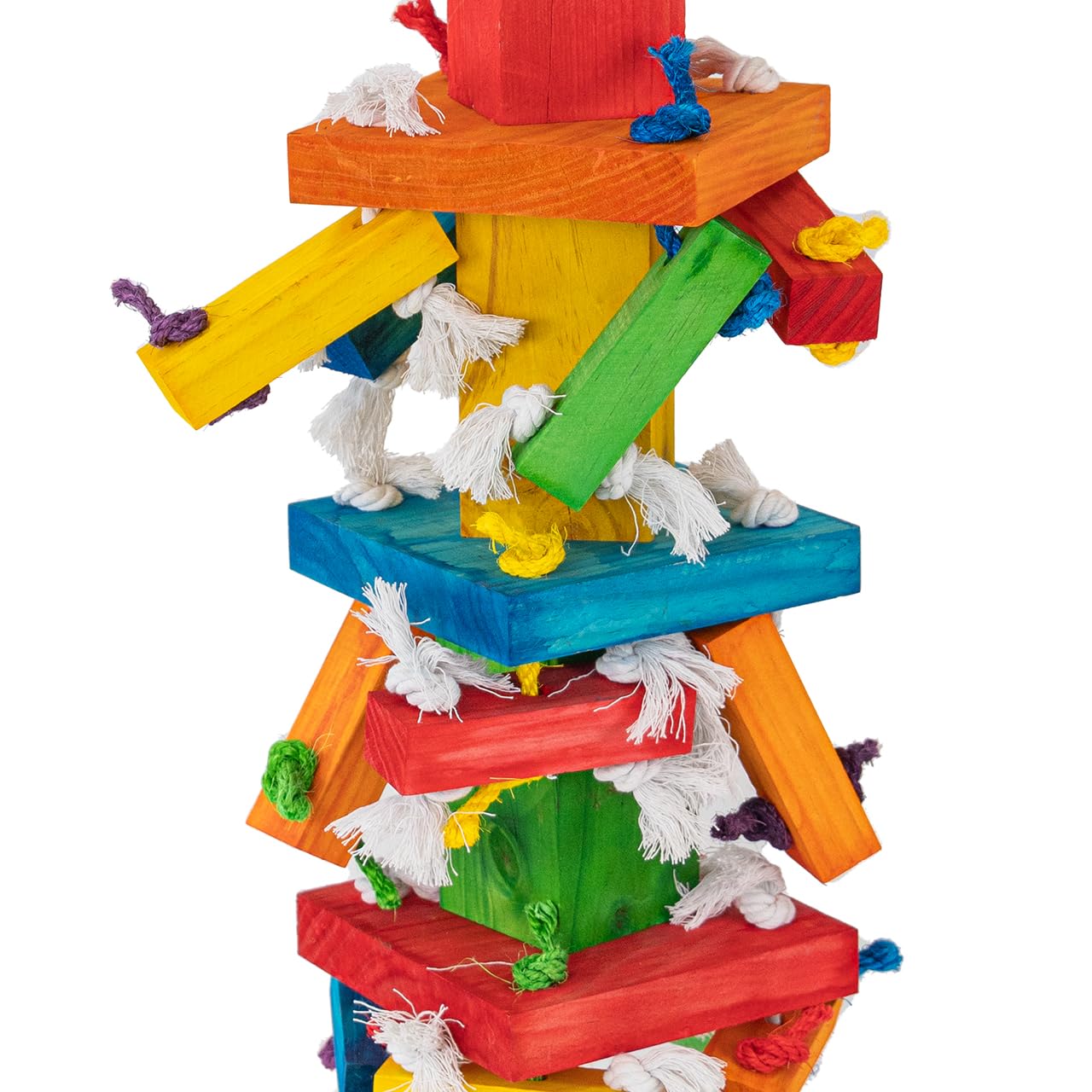HappyBird Paradise Knoten Block Kauen Spielzeug