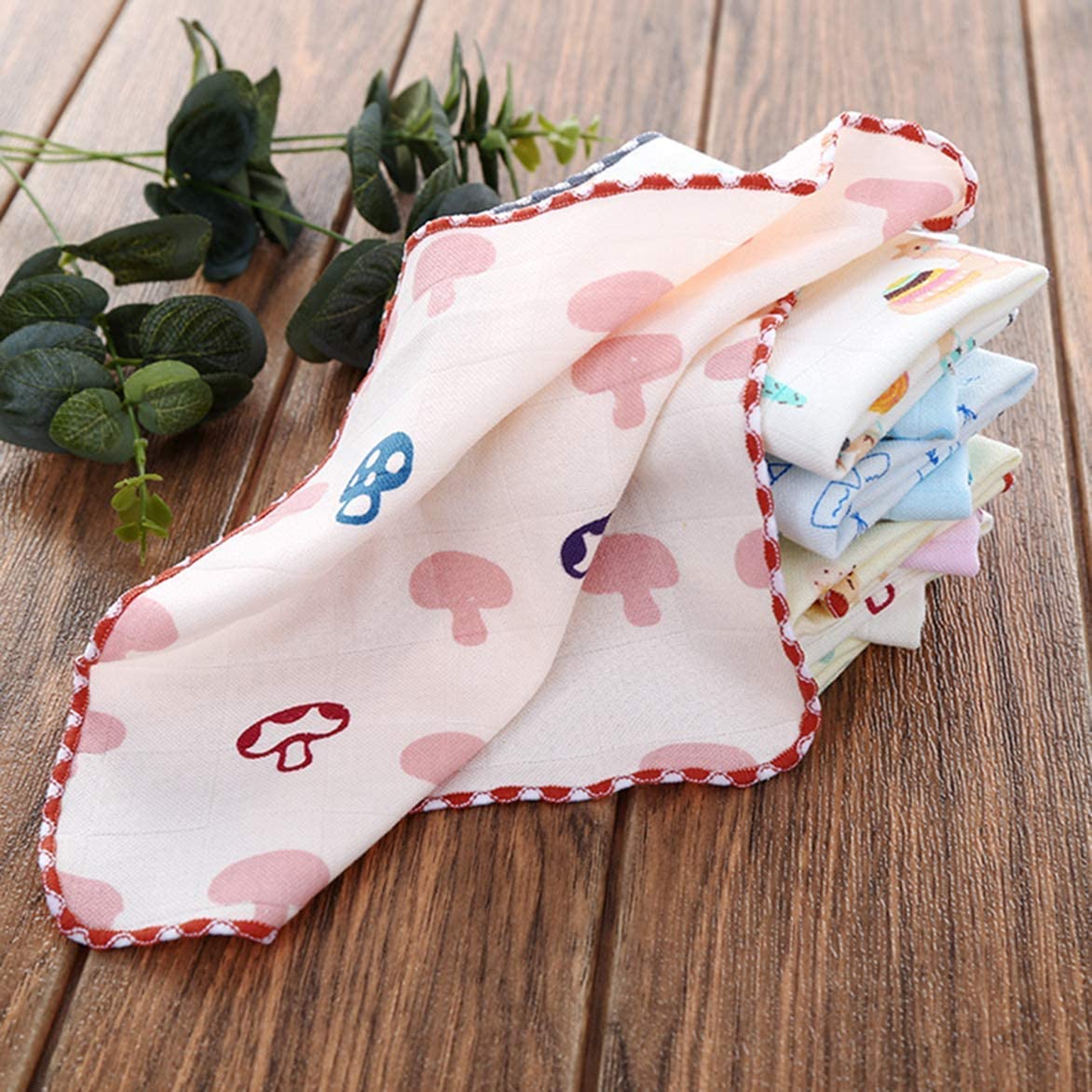 CLUZE Kids Printed Handkerchief, Face Hanky, Face Towels, Baby Soft Cotton Napkin (25x25 cm) - Image 5 thumbnail