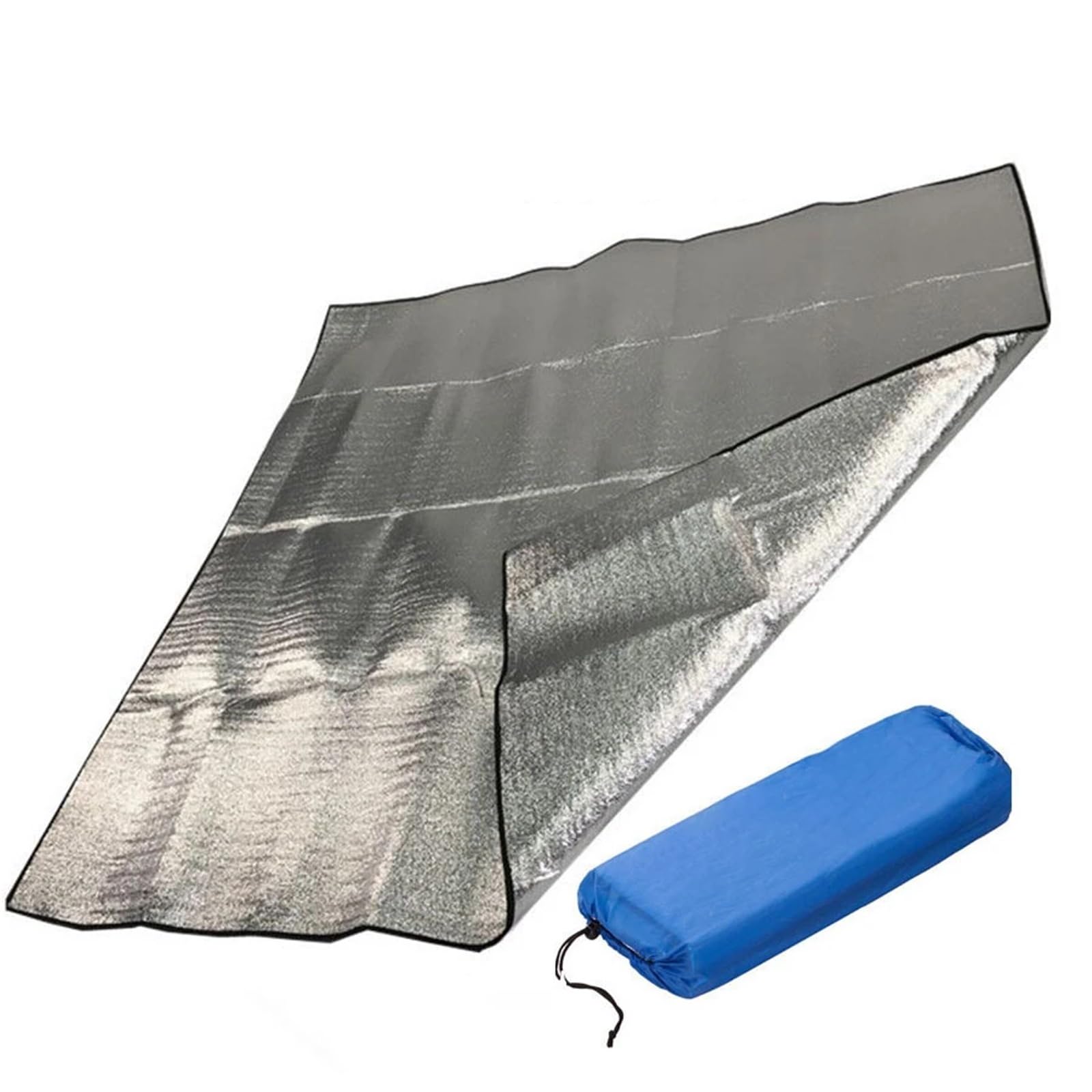 Mata z folii aluminiowej, Mata kempingowa z folii aluminiowej na zewnątrz, dwustronna, w wielu rozmiarach