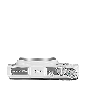 Nikon COOLPIX S9700 Compact Digital Camera - White (16.0 MP