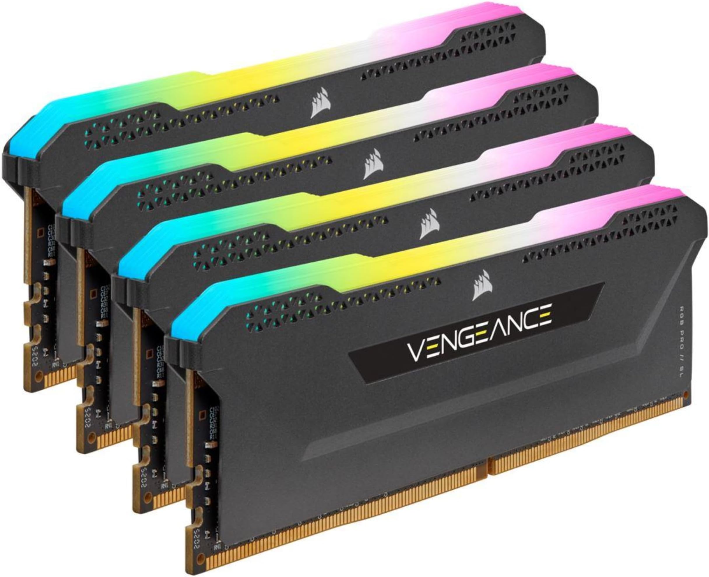 CORSAIR VENGEANCE RGB PRO SL 32GB (4x8GB) DDR4 3600 (PC4-28800) C18 1.35V
