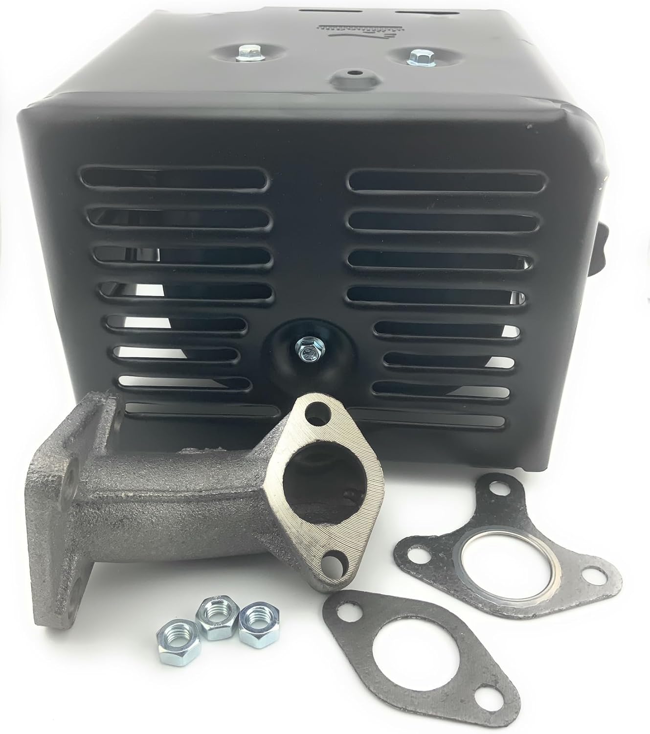 The Agents Brands Muffler Kit compatible with Honda GX340 (11hp), GX390 (13HP) and