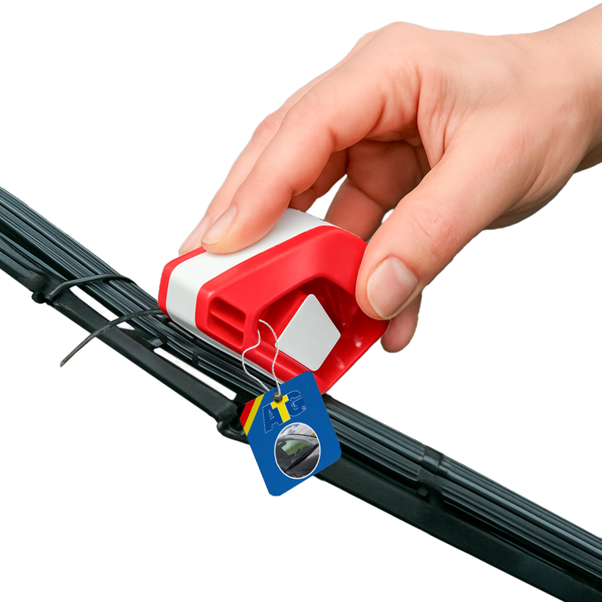 ATG® Professioneller Scheibenwischer Schneider für Auto – klare Sicht ohne Schlieren, Universal Scheibenwischer Nachschneider & Cutter, Wischergummi reparieren statt wechseln