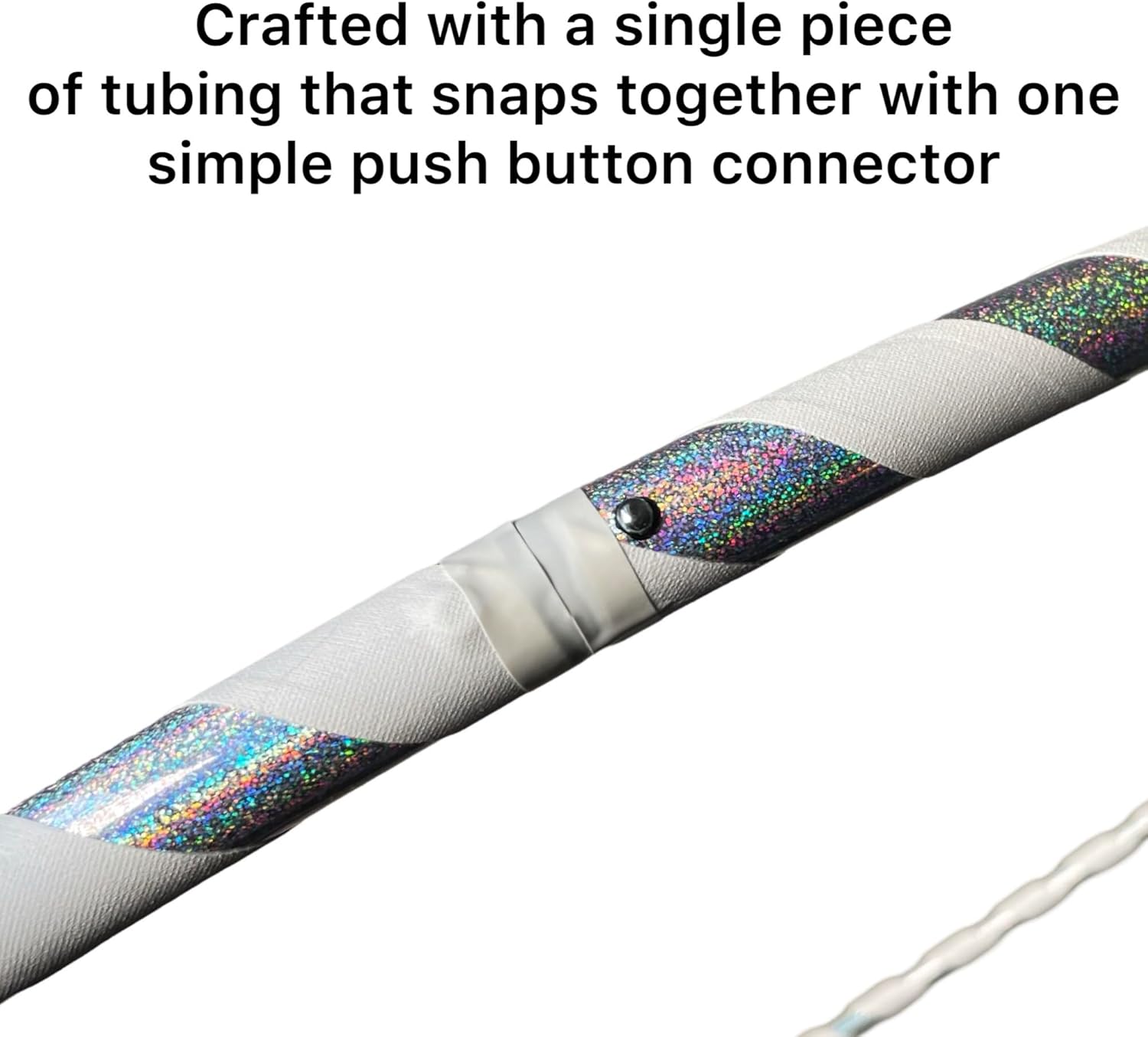 36" SpinMajik Dance Hula Hoop | Lighter Weight Yet Sturdy| Large (36") | Made in The USA