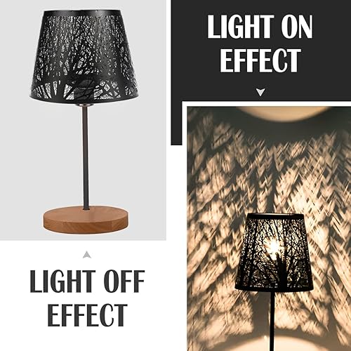 Miniatura 5 de Pantalla moderna de estilo europeo, pantalla de aluminio de estilo real con grabado de madera, pantalla de araña para sala de estar, cocina y