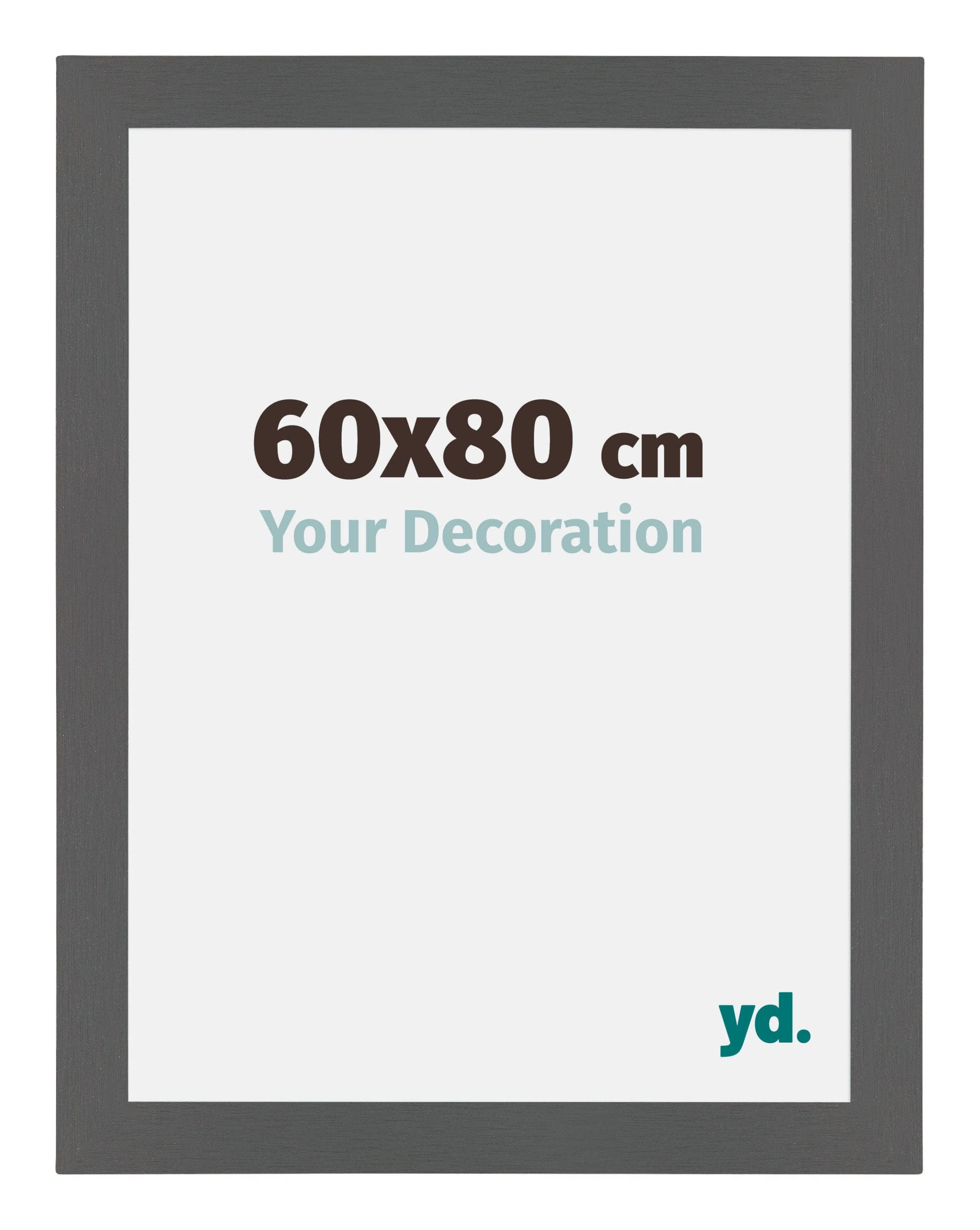 Your Decoration - Puzzle frame 60x80 - Anthracite - Puzzle frame 1500-2000 Pieces - MDF Photoframe - Mura