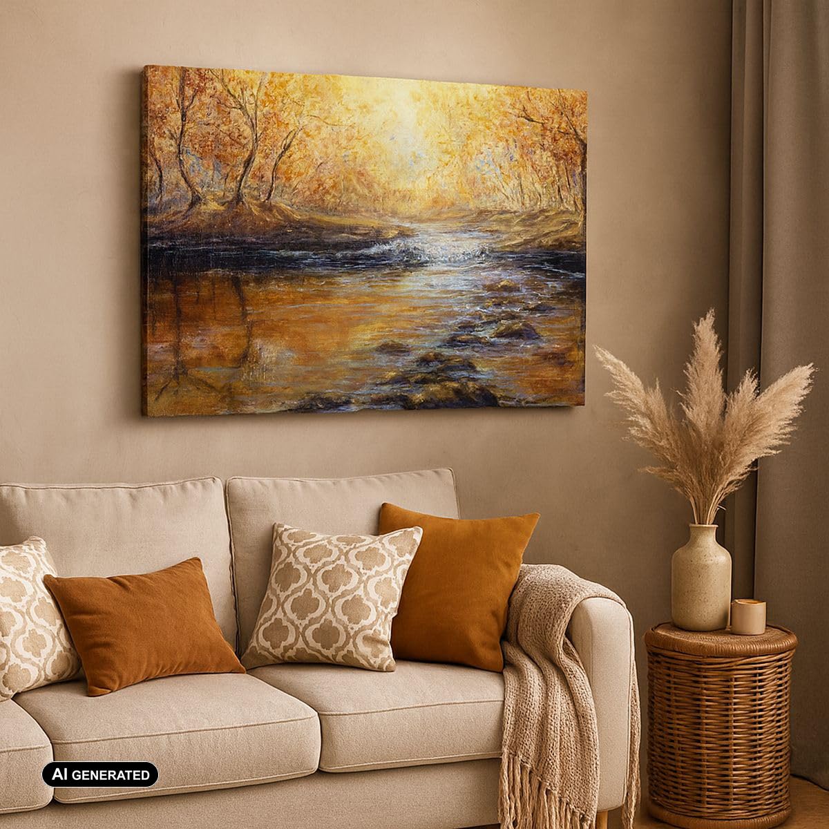Stampe da Parete Moderne 100x70 cm Quadro su Tela Natura Paesaggi - 3973