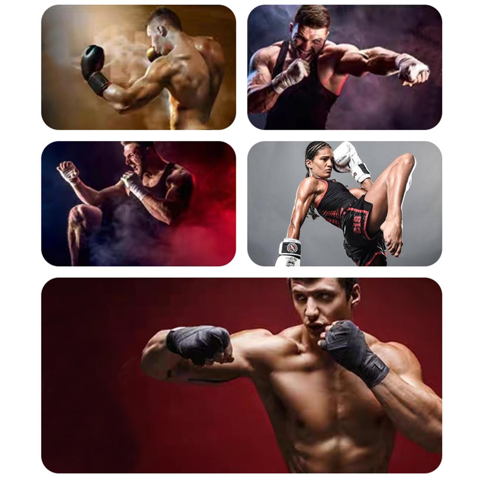 Coussin Mural de poinçonnage | Sac de Boxe Mural en Cuir PU,Équipement de Fitness à Hauteur réglable pour Un entraînement Confortable Taekwondo Boxe
