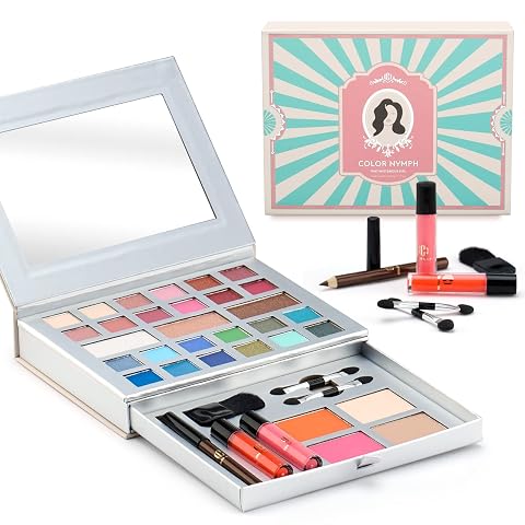 Color Nymph All-in-One Makeup Kit - Perfect for Women Teens and Beginners Unlock Endless Possibilities with 24 Gorgeous