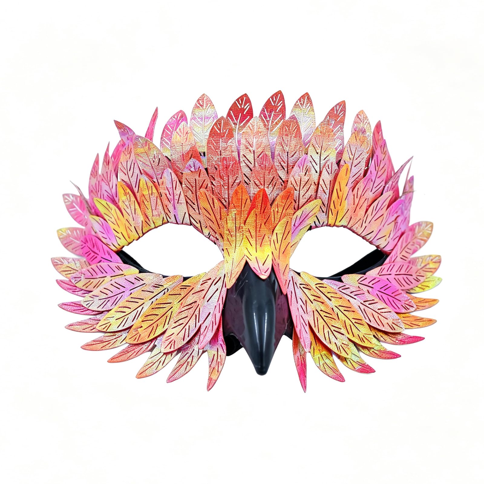 ZPSCXQ Masquerade Mask, Bird Mask, Maple Yellow，Maple Yellow Colour, Costume Parties, Cosplay Events, Masquerade Balls, Festival Parades, Stage Performances, Themed Parties, Gift Option