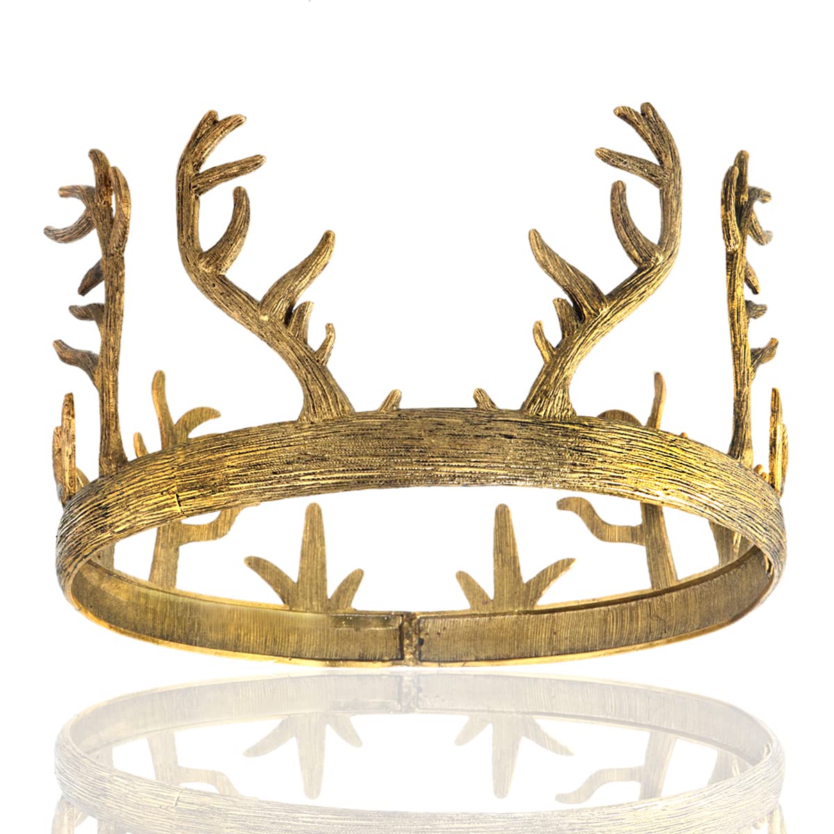 Couronne ronde en métal pour concours de beauté, anniversaire, mariage, Halloween, Medium, metal