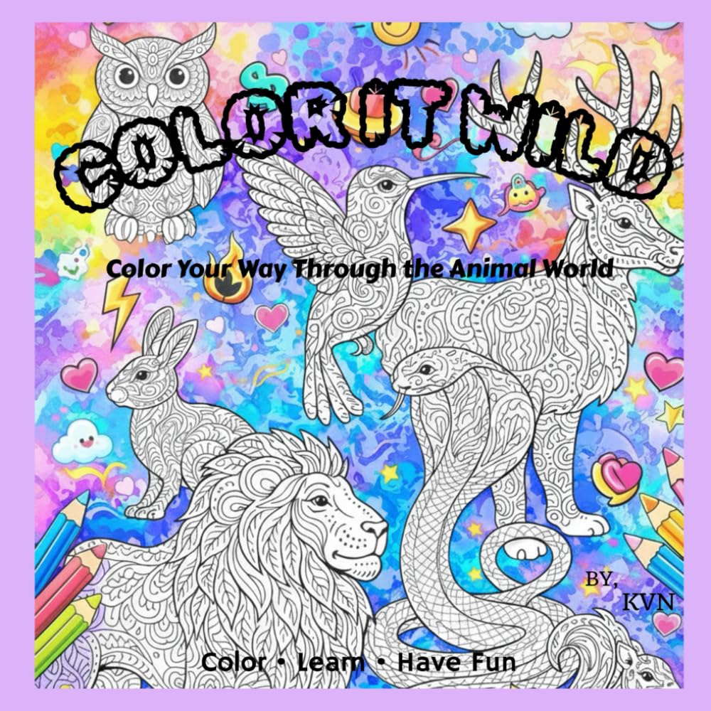 Color It Wild: Color Your Way Through the Animal World