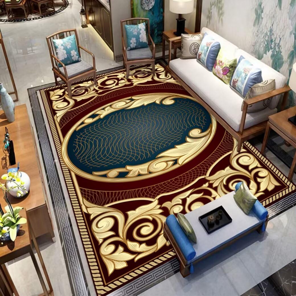 Tapis géométrique et minimaliste gris lavable 300x400 pour salon