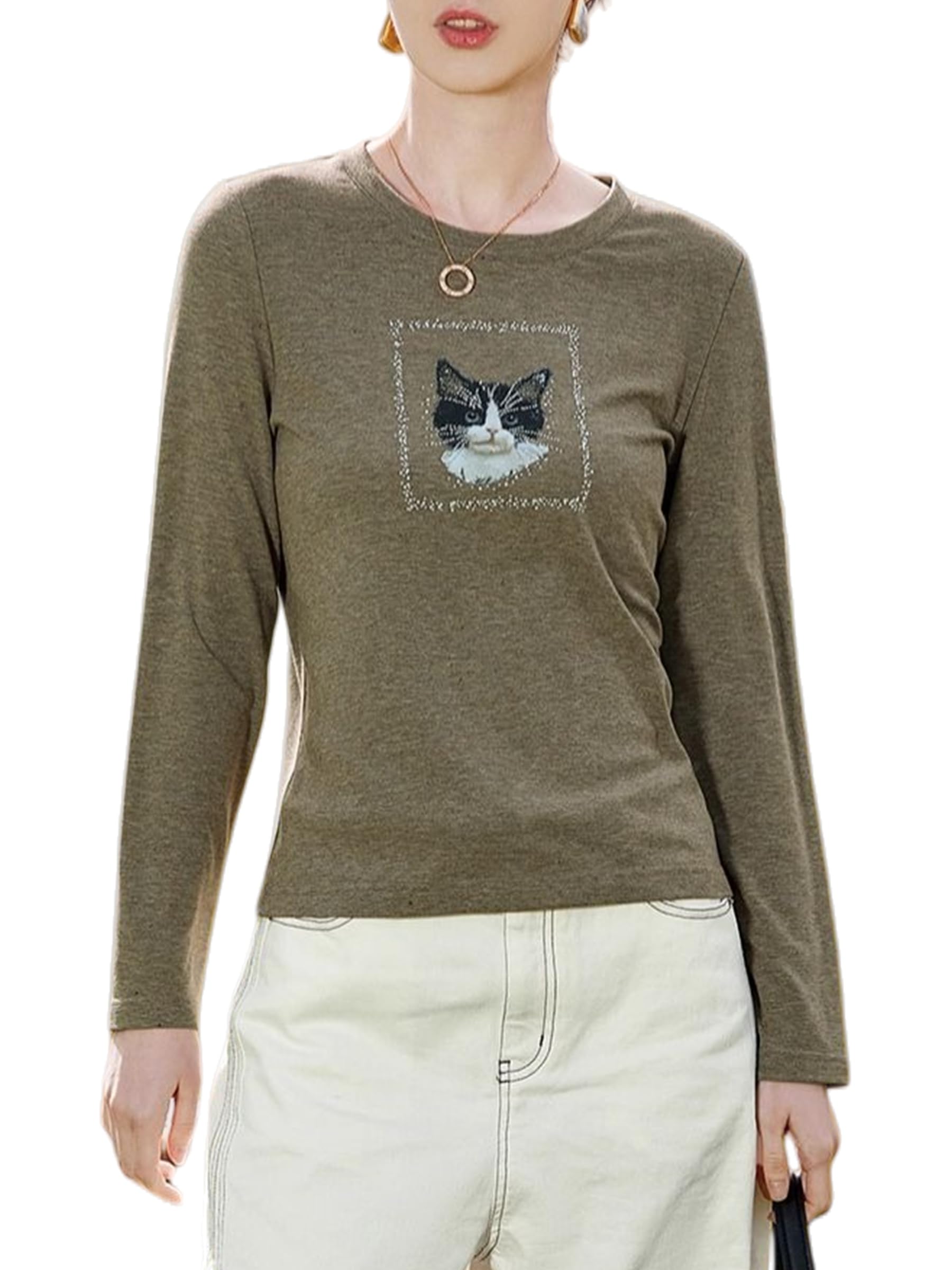 Womens Sweaters Long Sleeve Pullover Sweater Soft-Touch Knitted Cashmere Casual Street Urban Mock-Neck