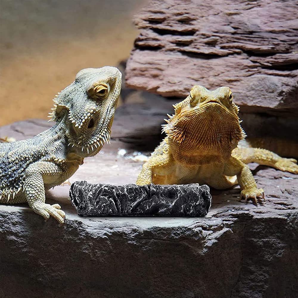 JNAWA Reptilien Fressnapf 2er Set - Saugnapf Schalen Für Terrarium