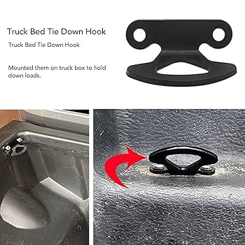 タイダウン　アンカーフック　トンネルフック 4個セットアメ車　トラック Amazon.co.jp: タイダウンフック 4個 トラック荷台タイダウン