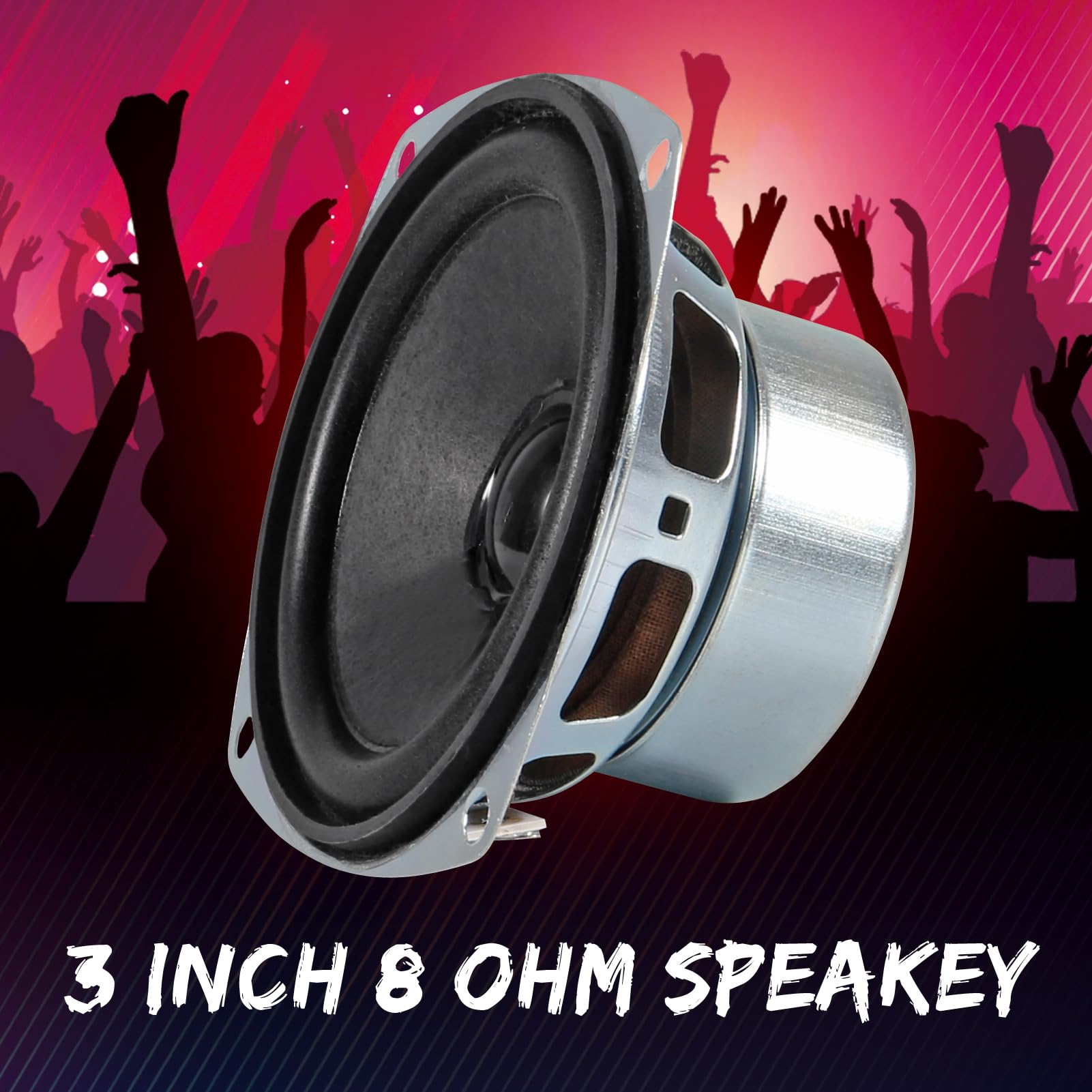 18cm P.D. SPEAKER EAS−18P32A 400Ω　3W Amazon.com: Shutao 4Pcs 10W 3inch Loud Speaker 78MM 3